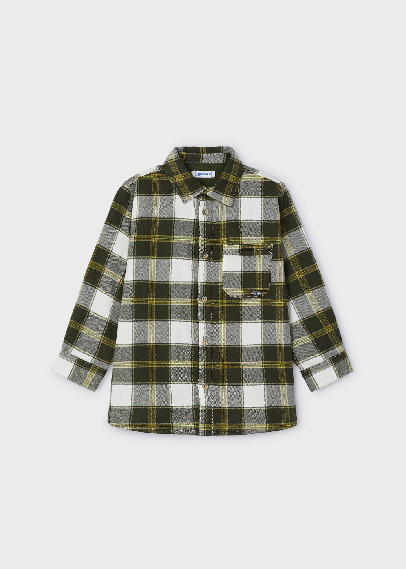 Boy Checked Overshirt