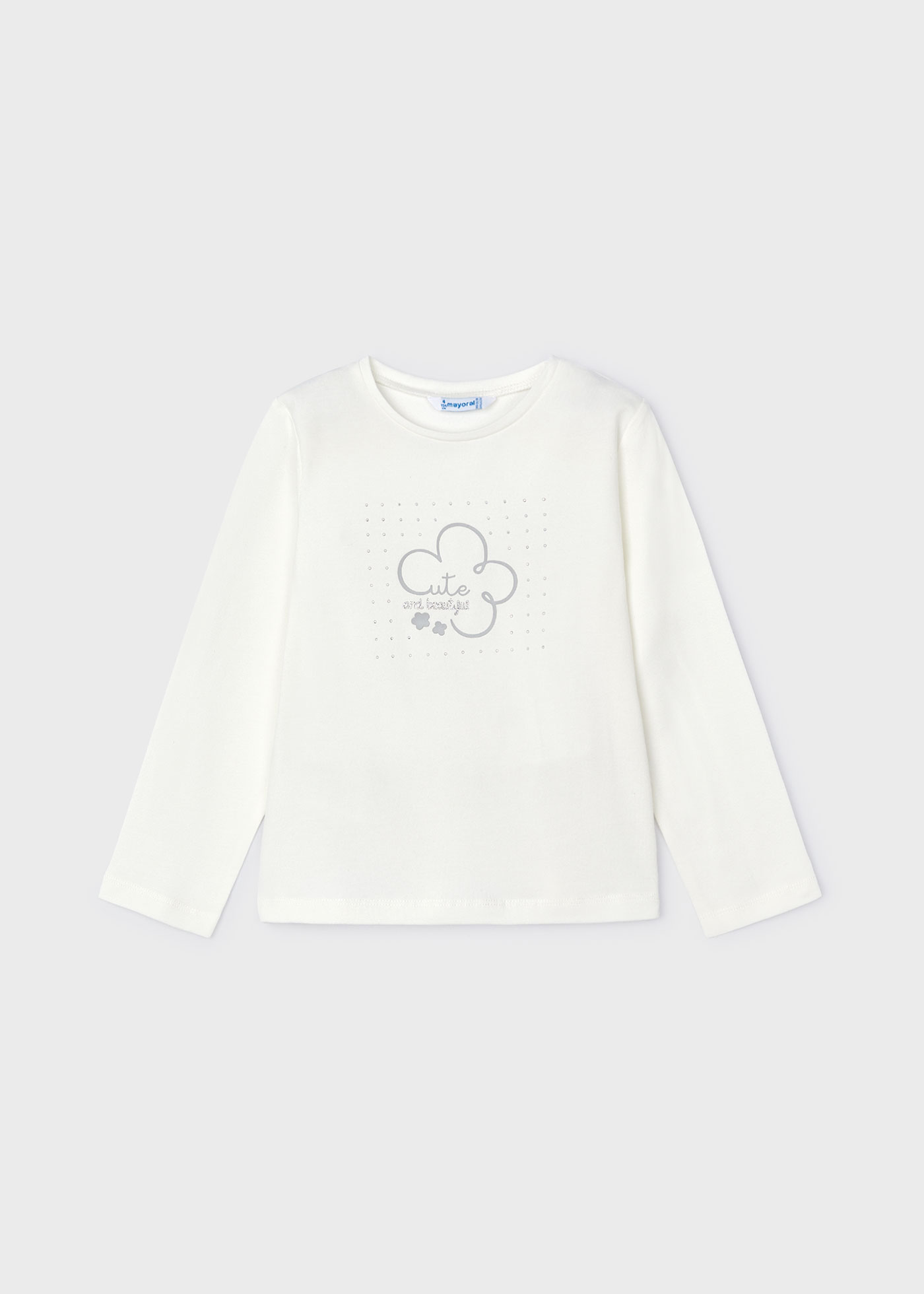 Girl Basic Flower T-Shirt