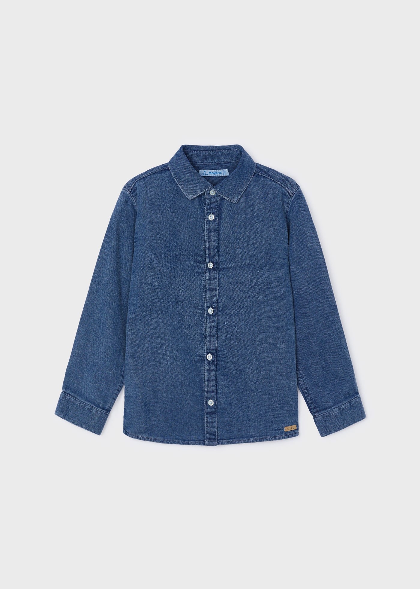 Chemise en denim garçon