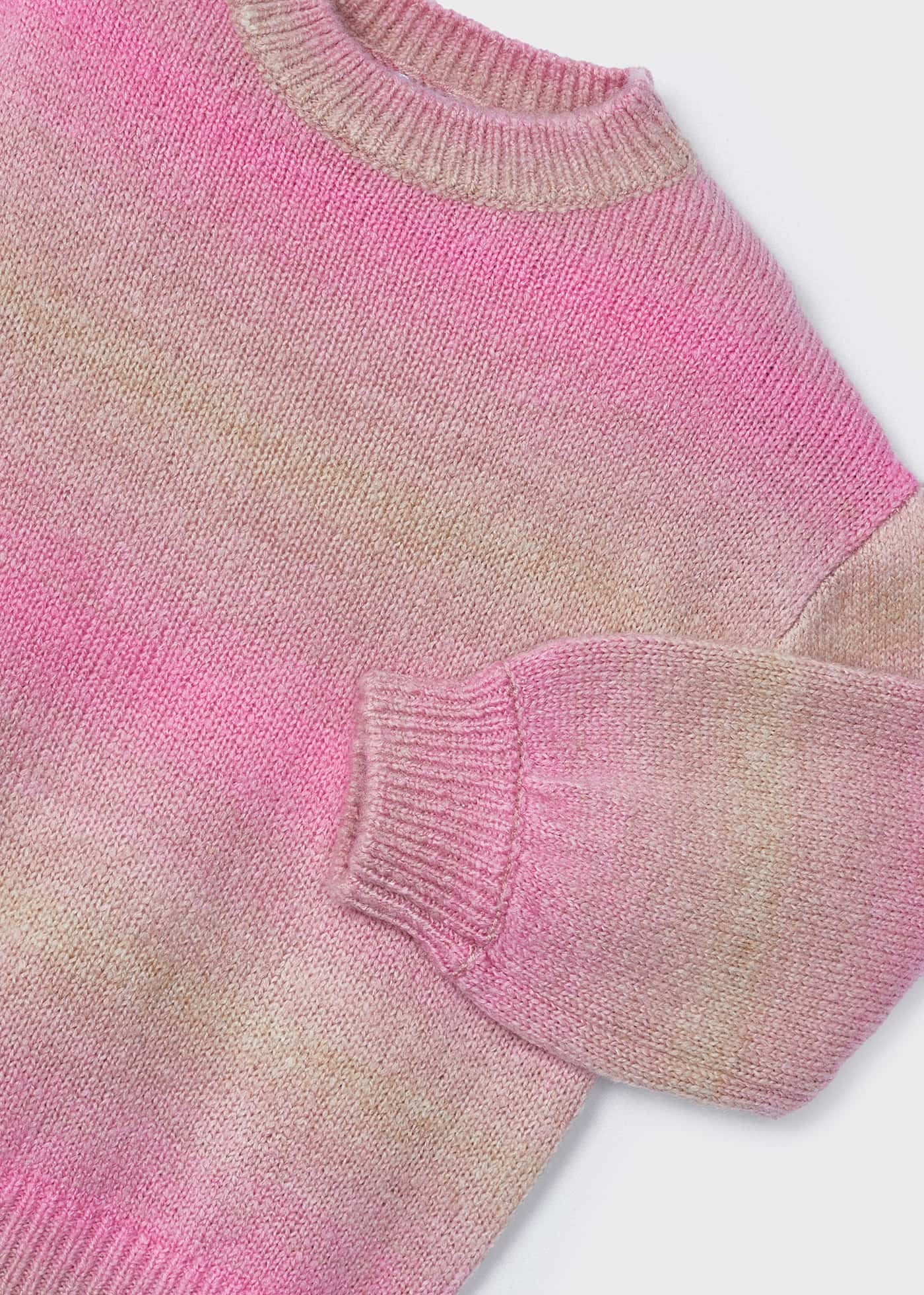 Maglione righe dregradè bambina