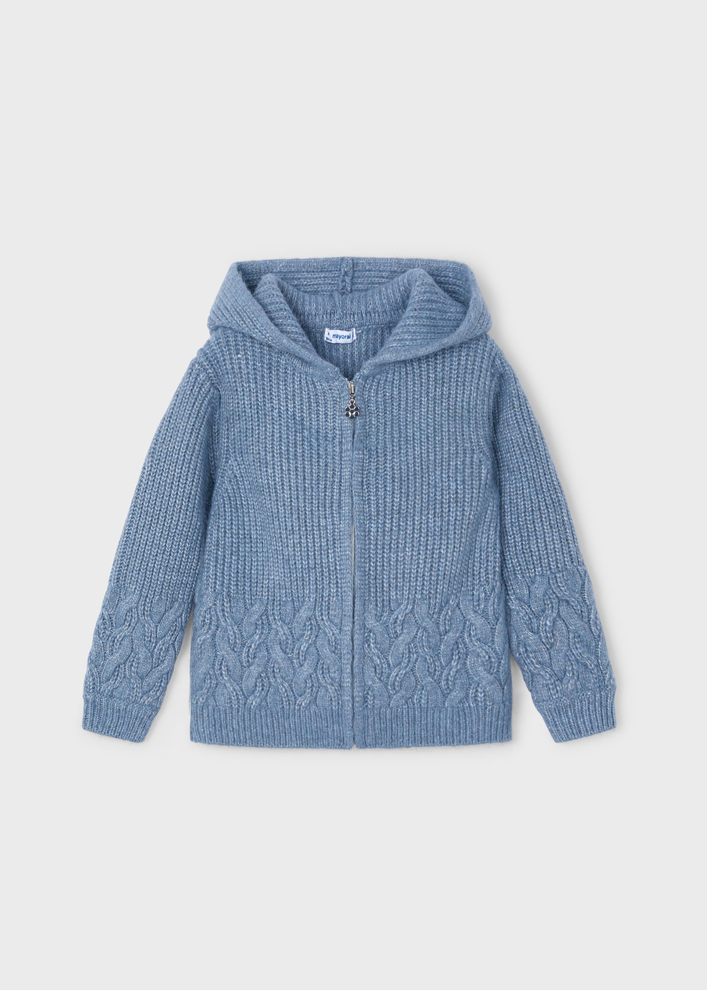 Girl Knit Cardigan Light blue Mayoral