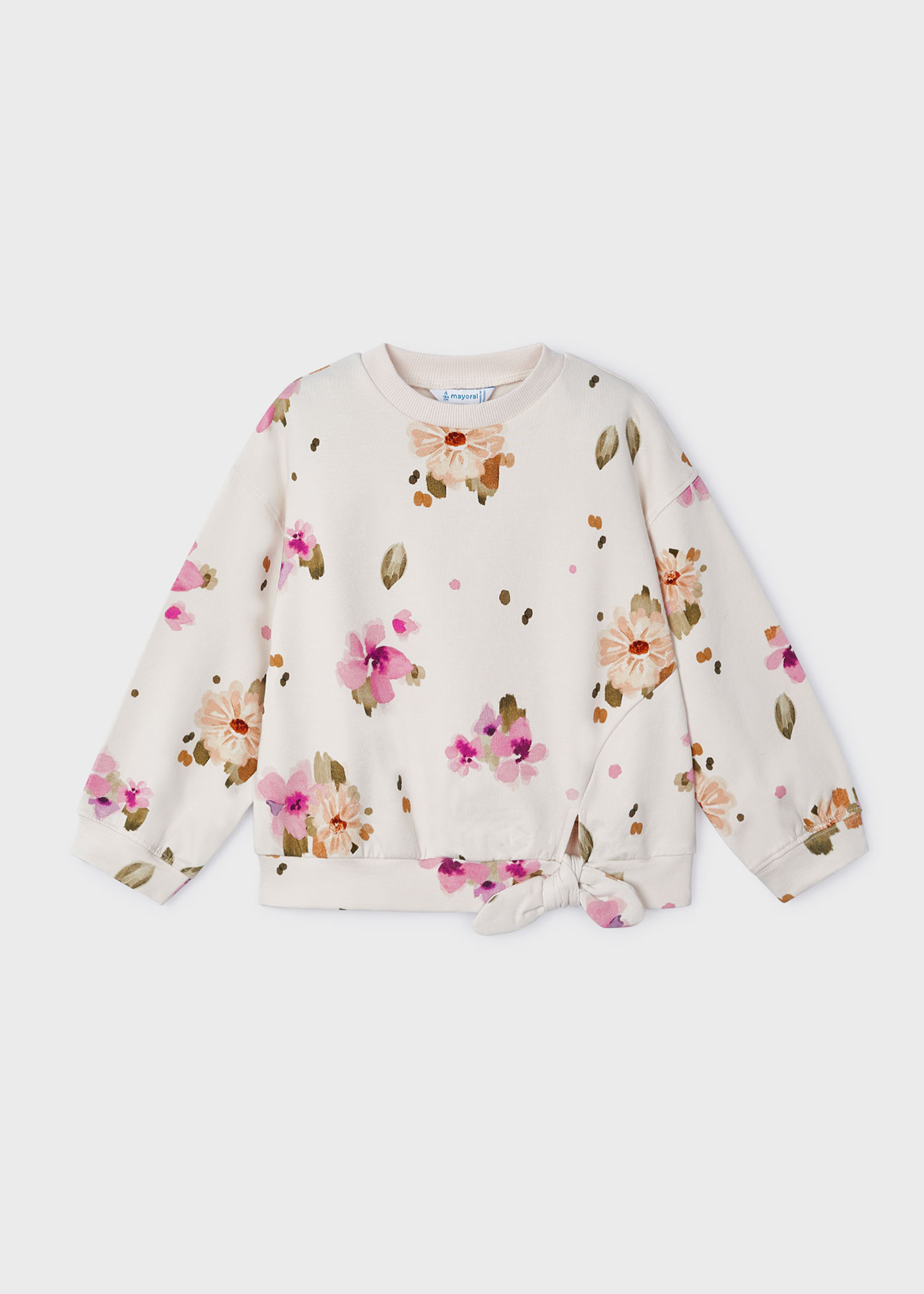 Girl Floral Sweatshirt