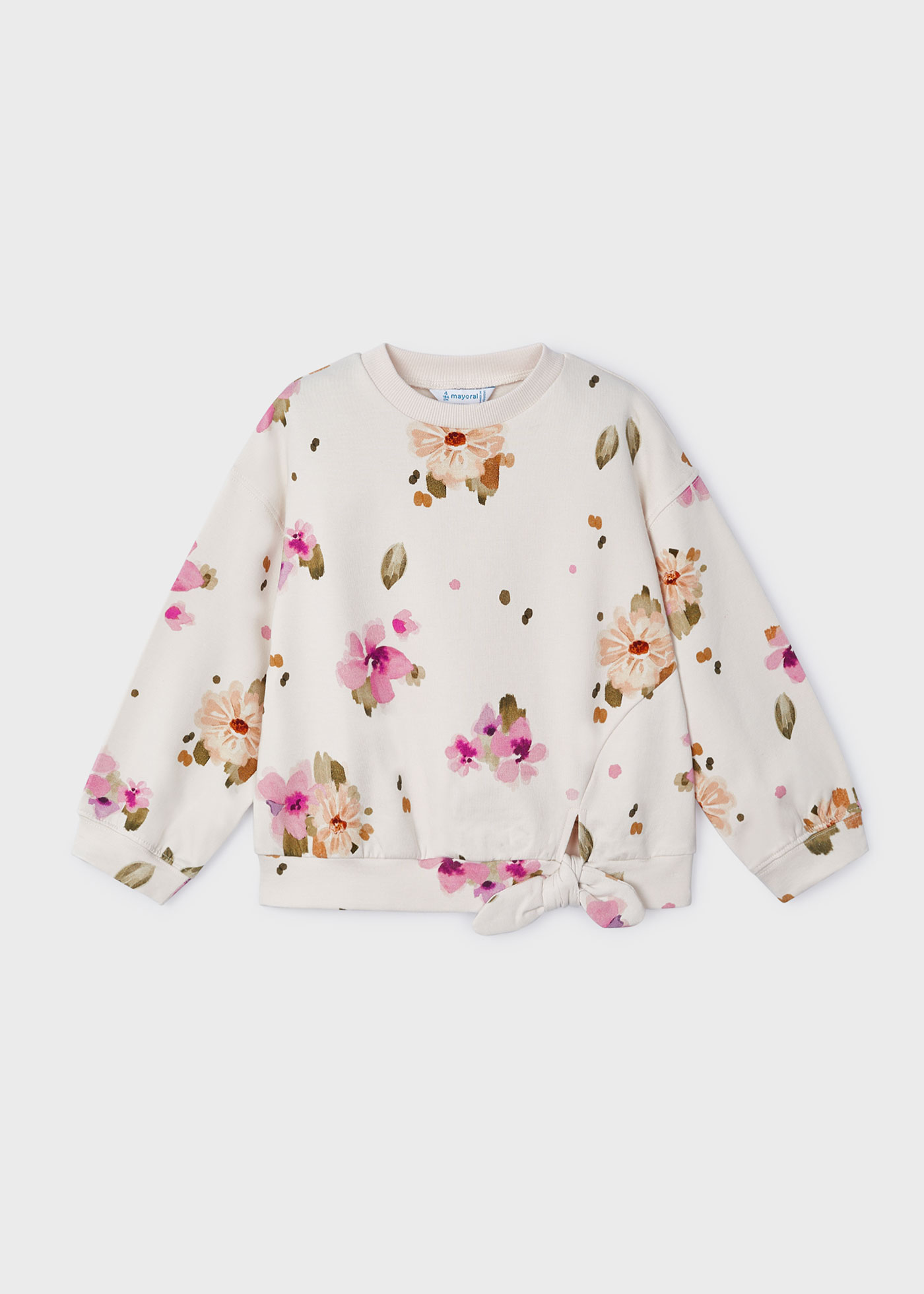 Sweatshirt Blumen Mädchen