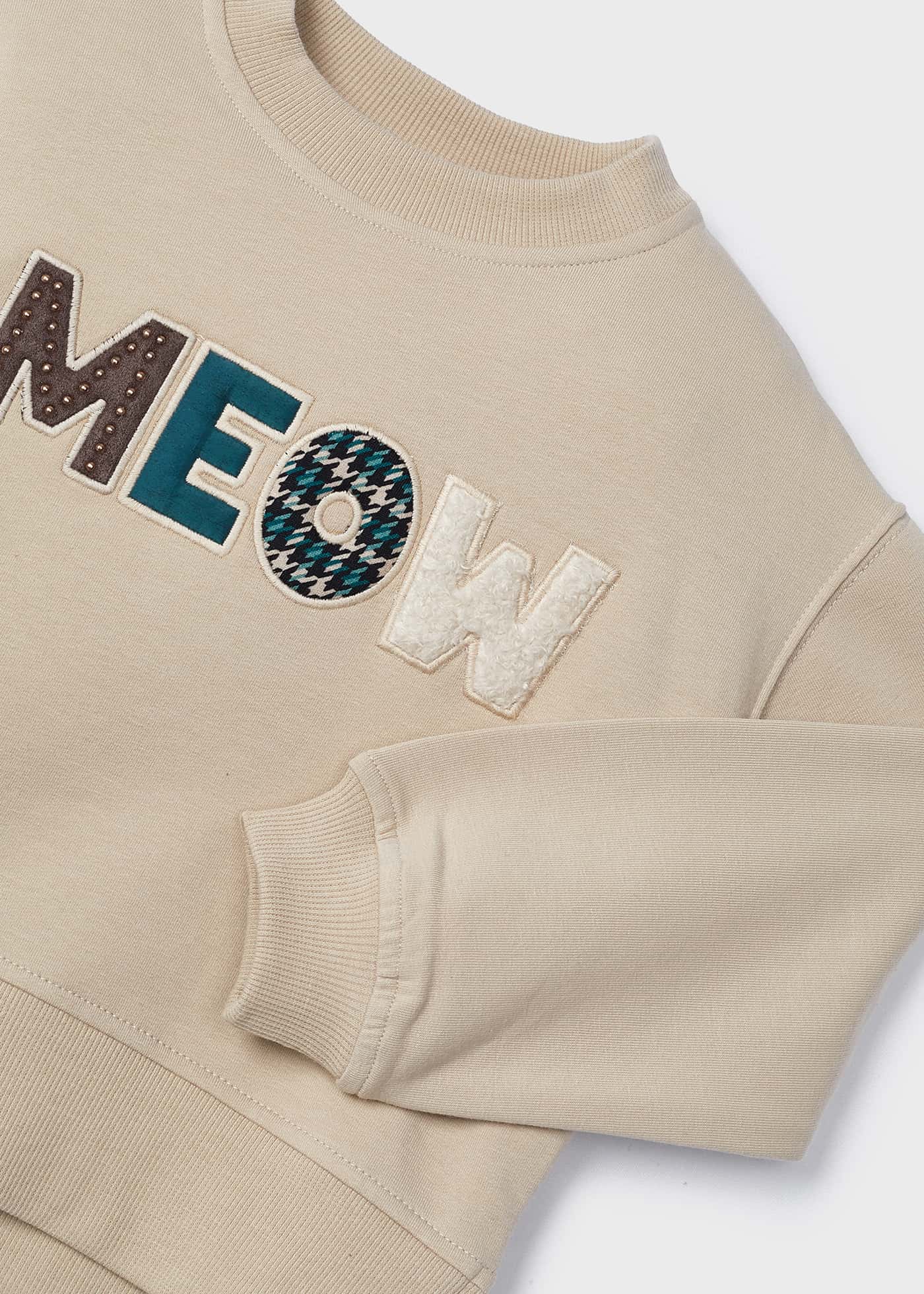 Sweatshirt mit weiteren Ärmeln Mädchen