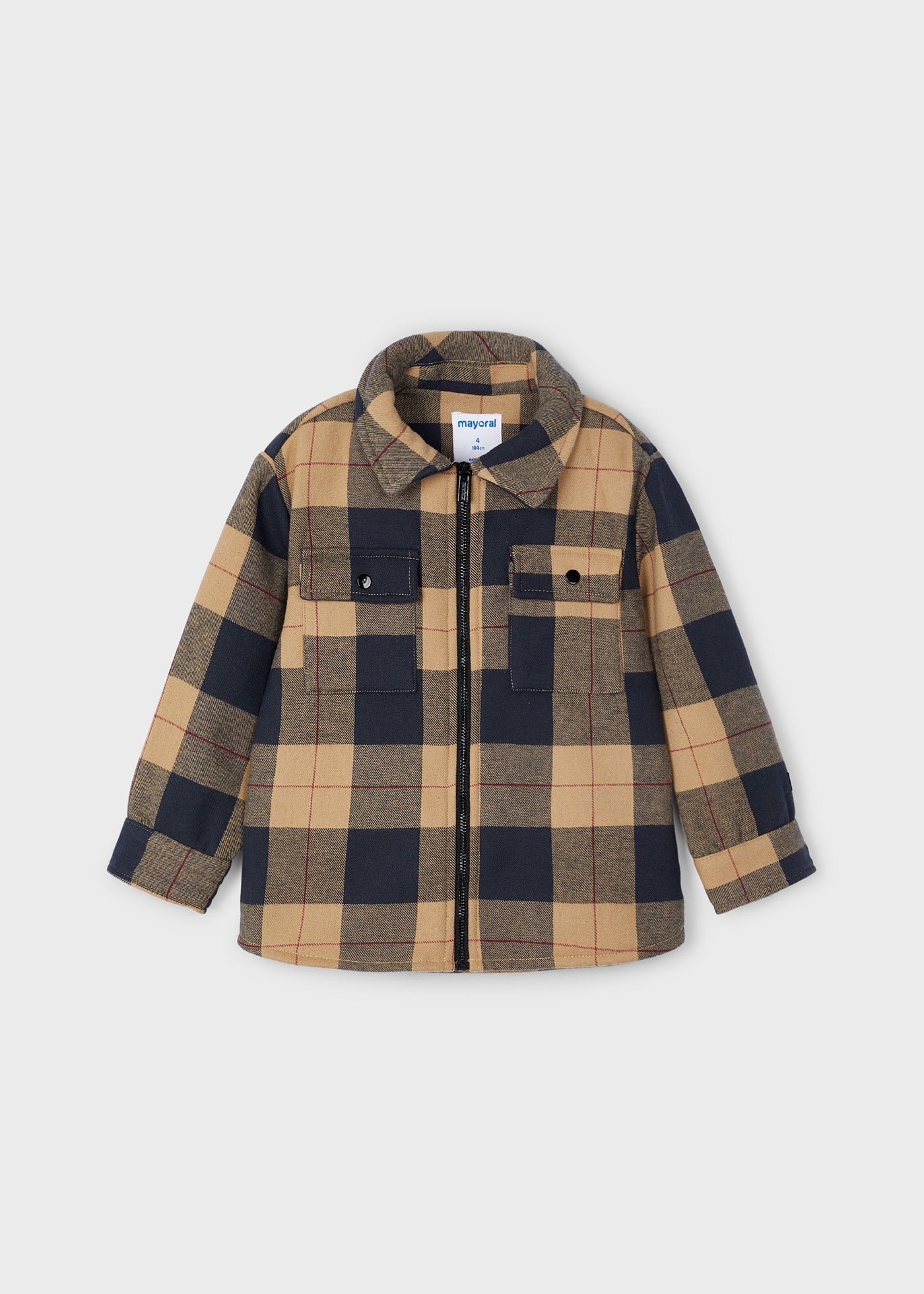 Boy Plaid Jacket