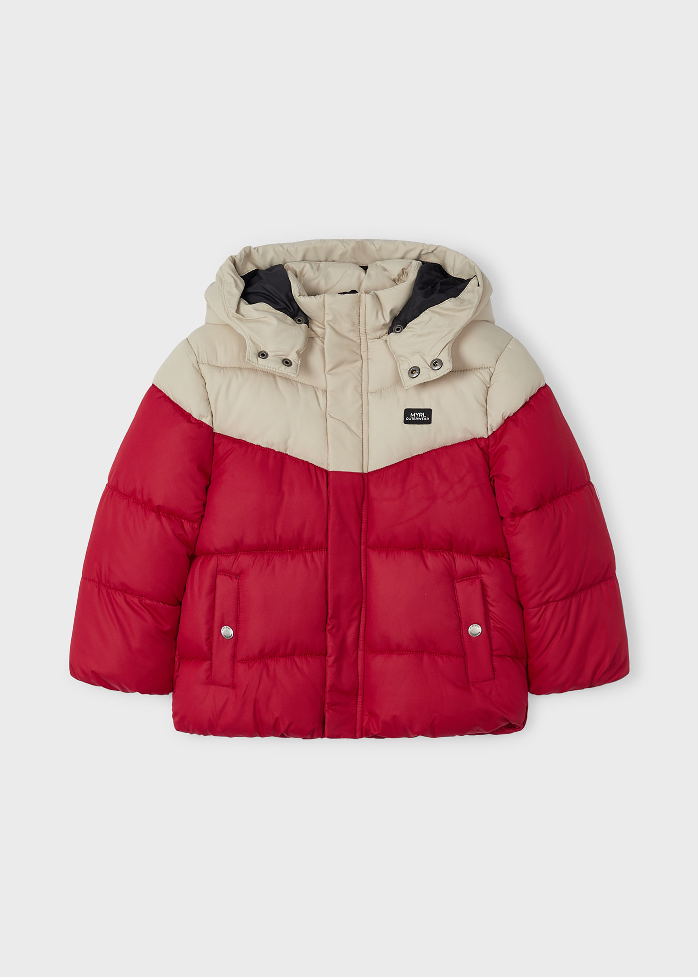 Boy Multicolored Puffer Jacket