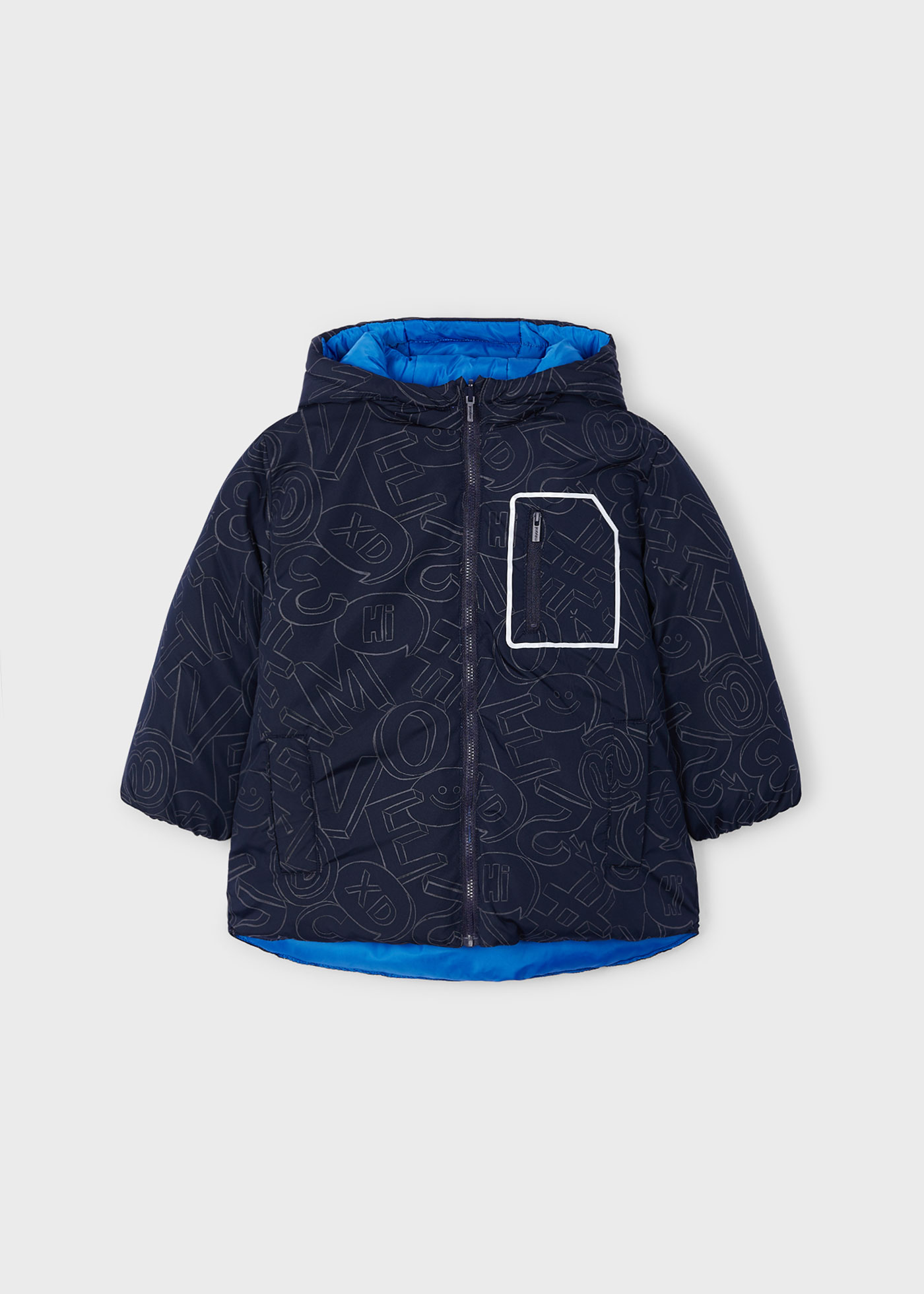 Chaquetón reversible niño