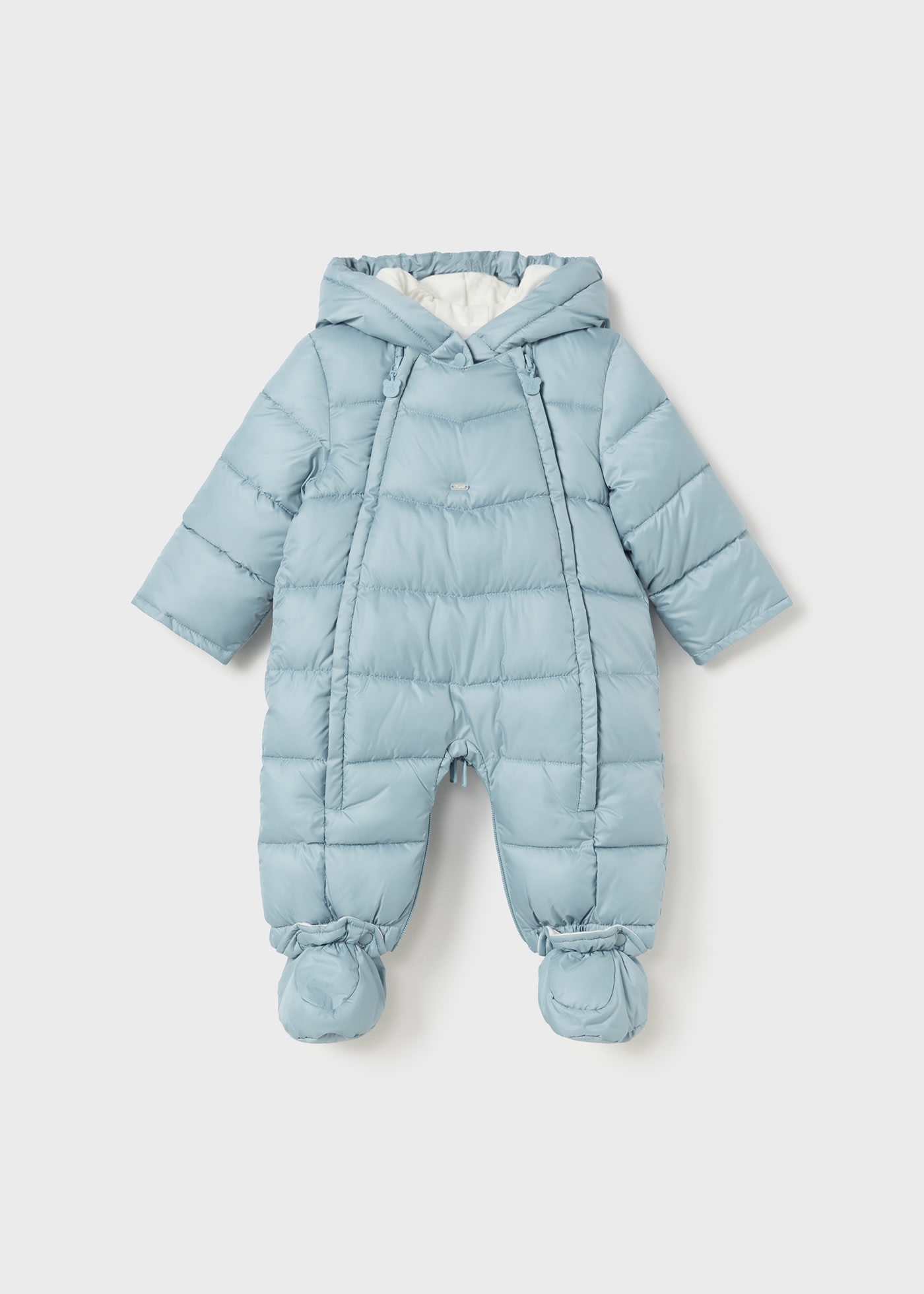 Newborn Girl Convertible Snowsuit