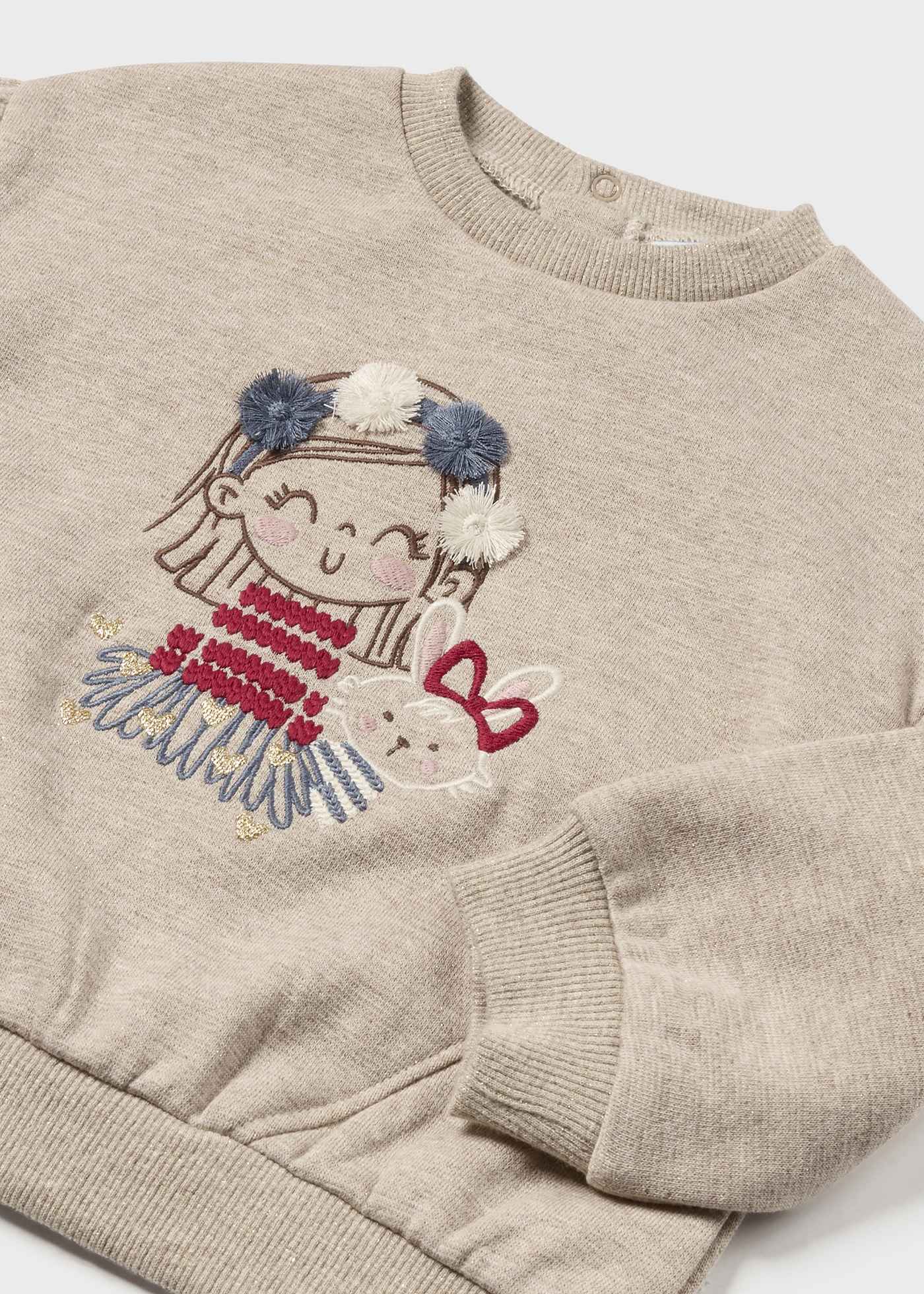 Sweatshirt Puffärmel Baby