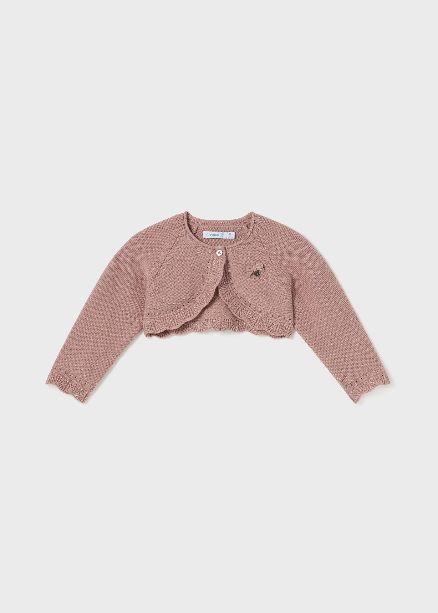 Cardigan in maglia basico neonata