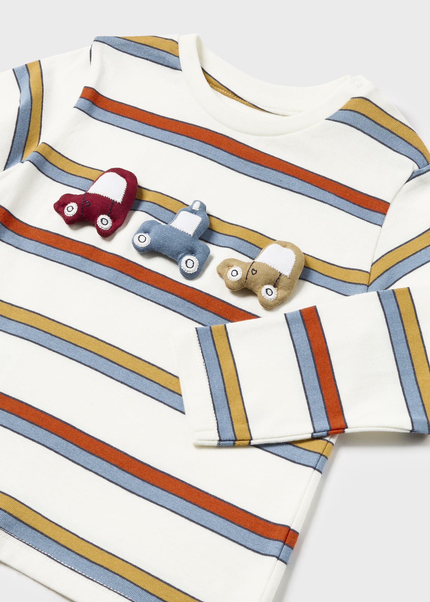 Baby Striped Car T-Shirt