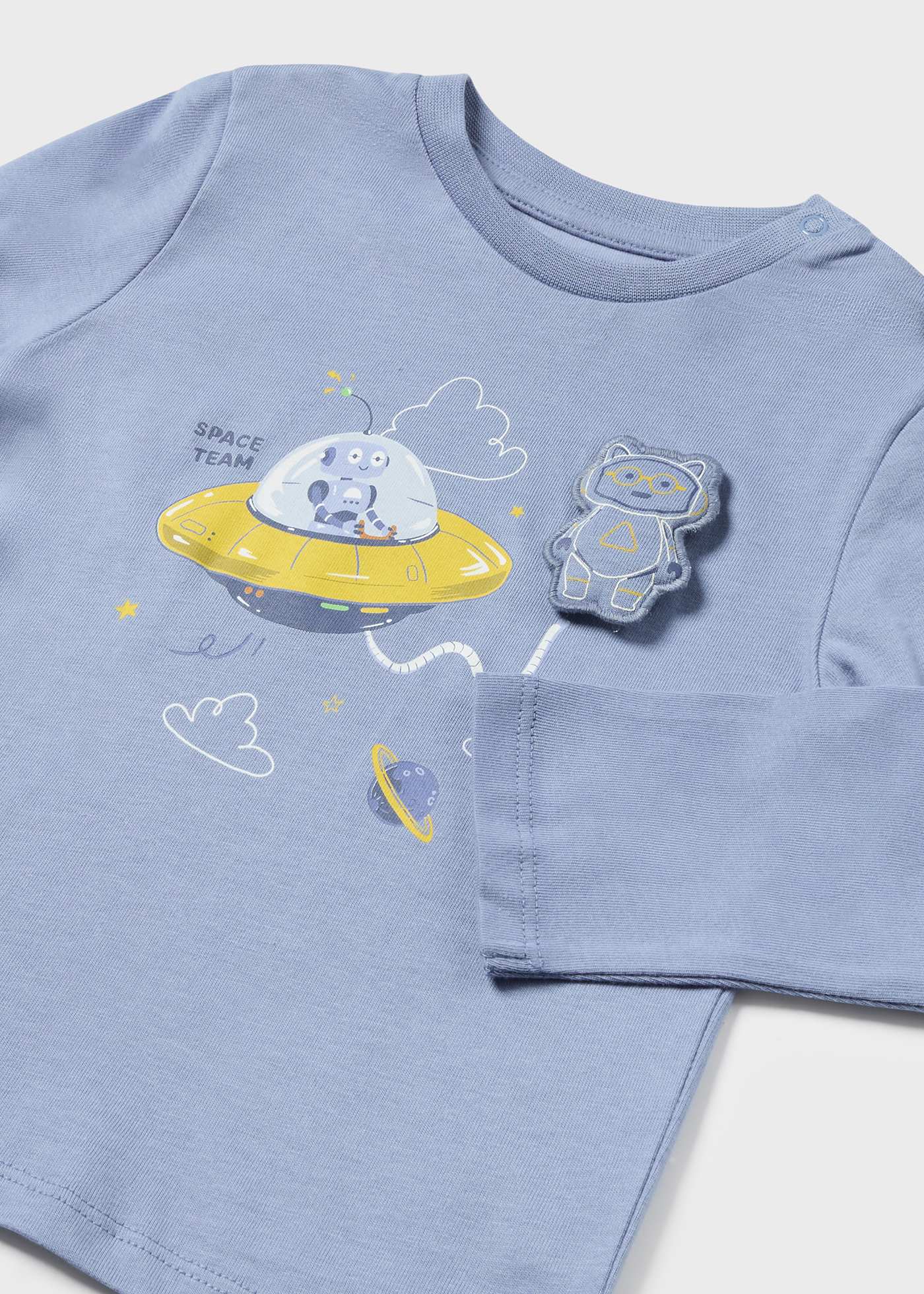 T-shirt interactif espace bébé