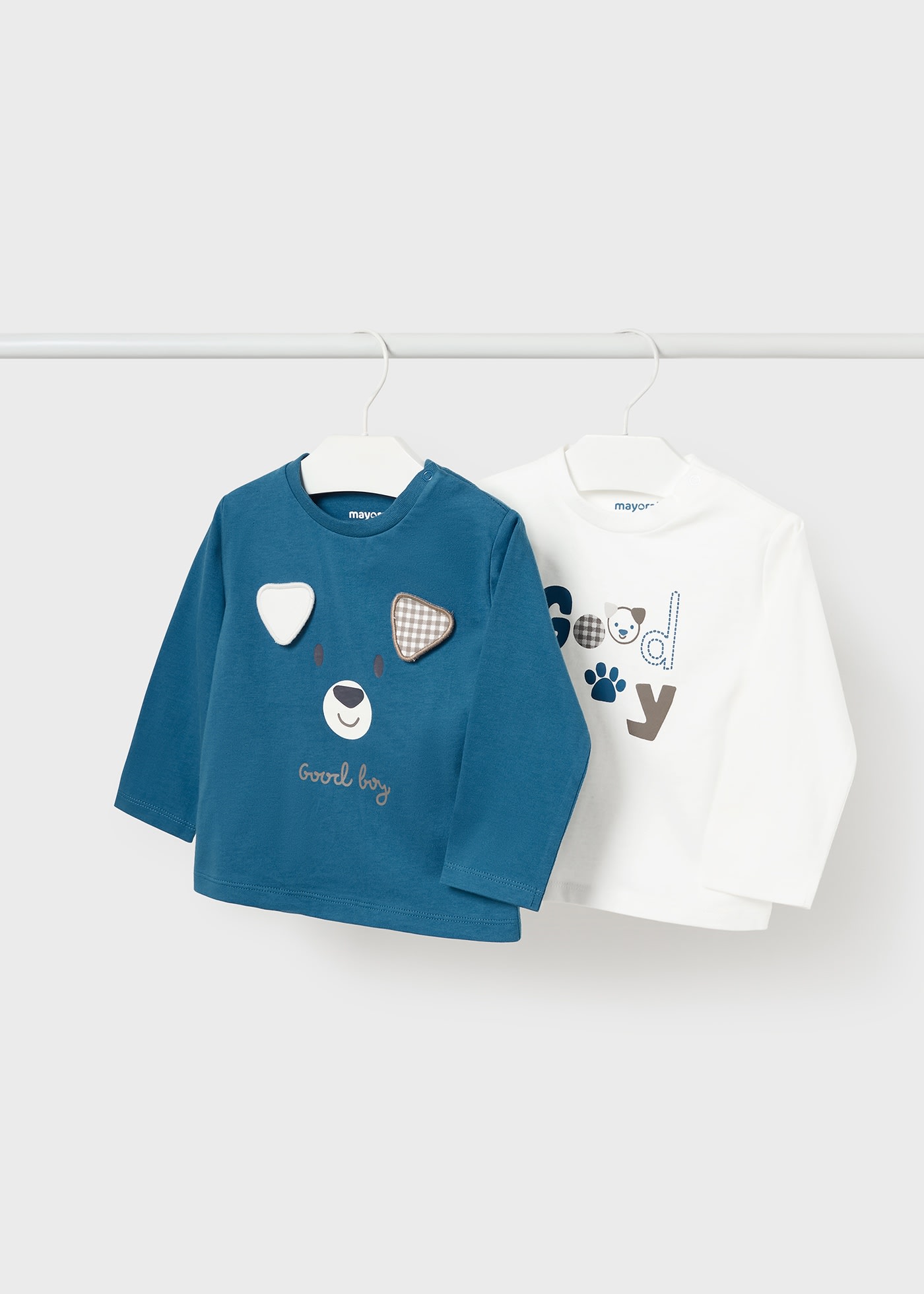 2-er Set Shirts Hund Baby