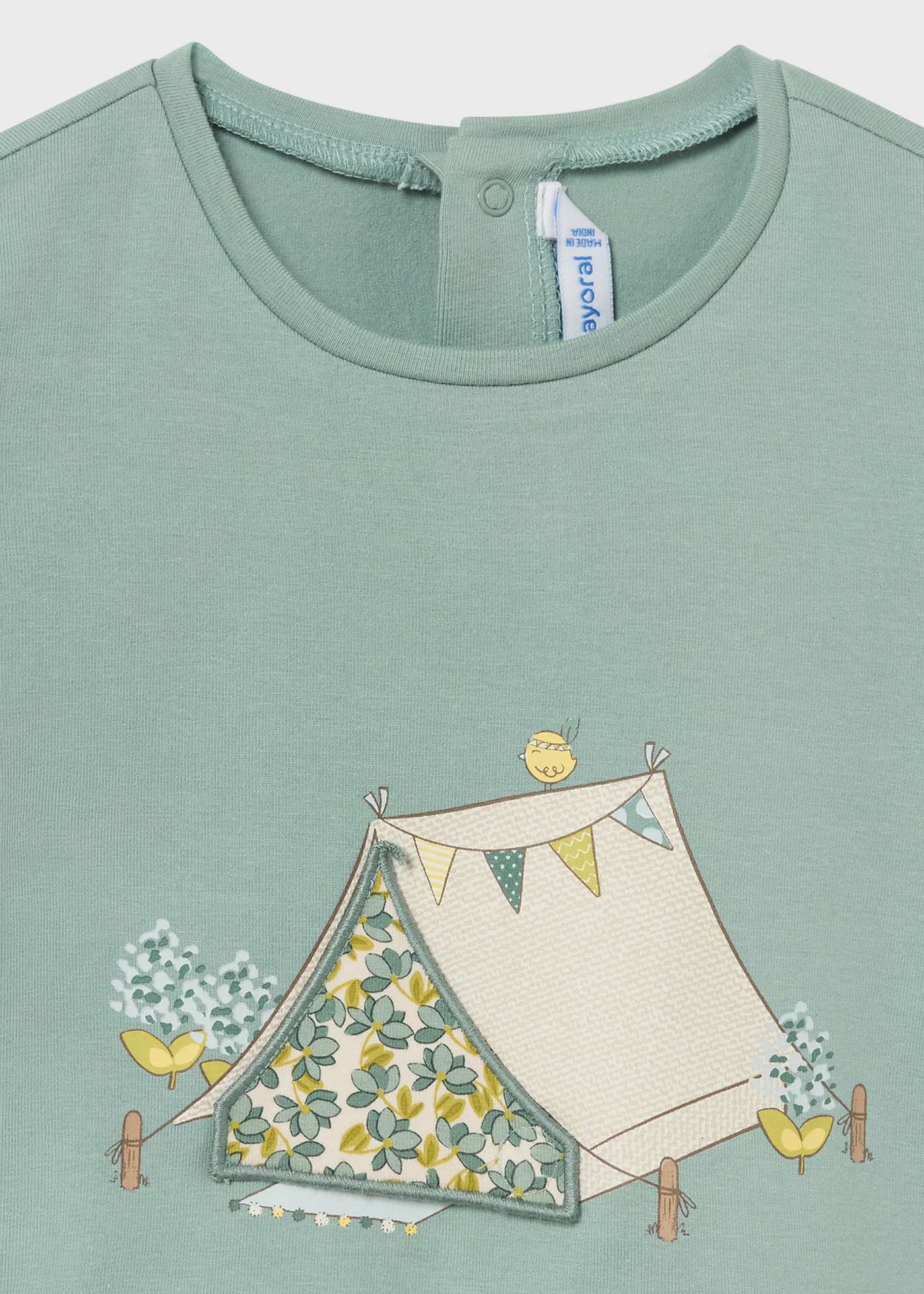 T-shirt à applique bébé