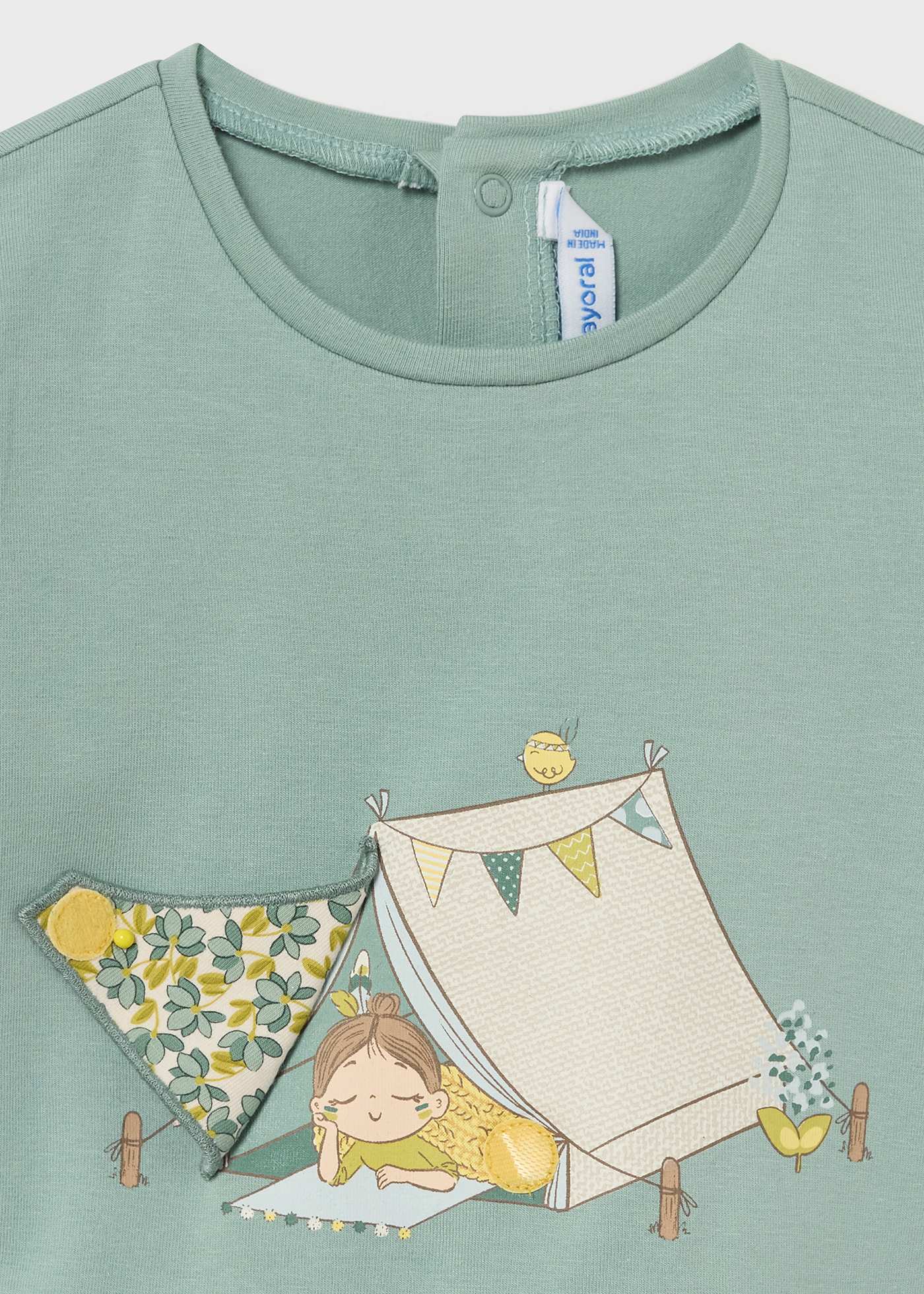 T-shirt à applique bébé