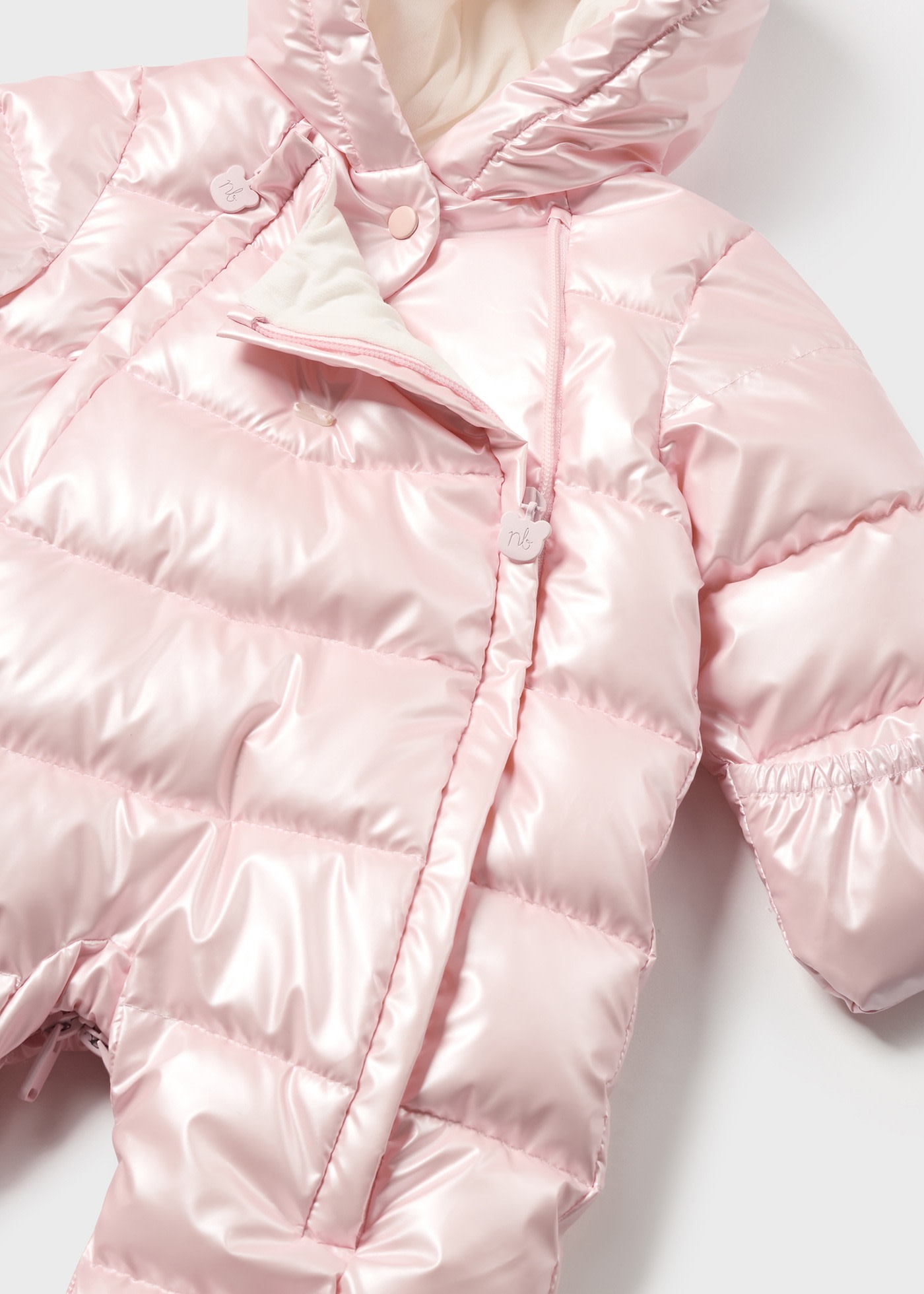 Newborn Girl Convertible Snowsuit