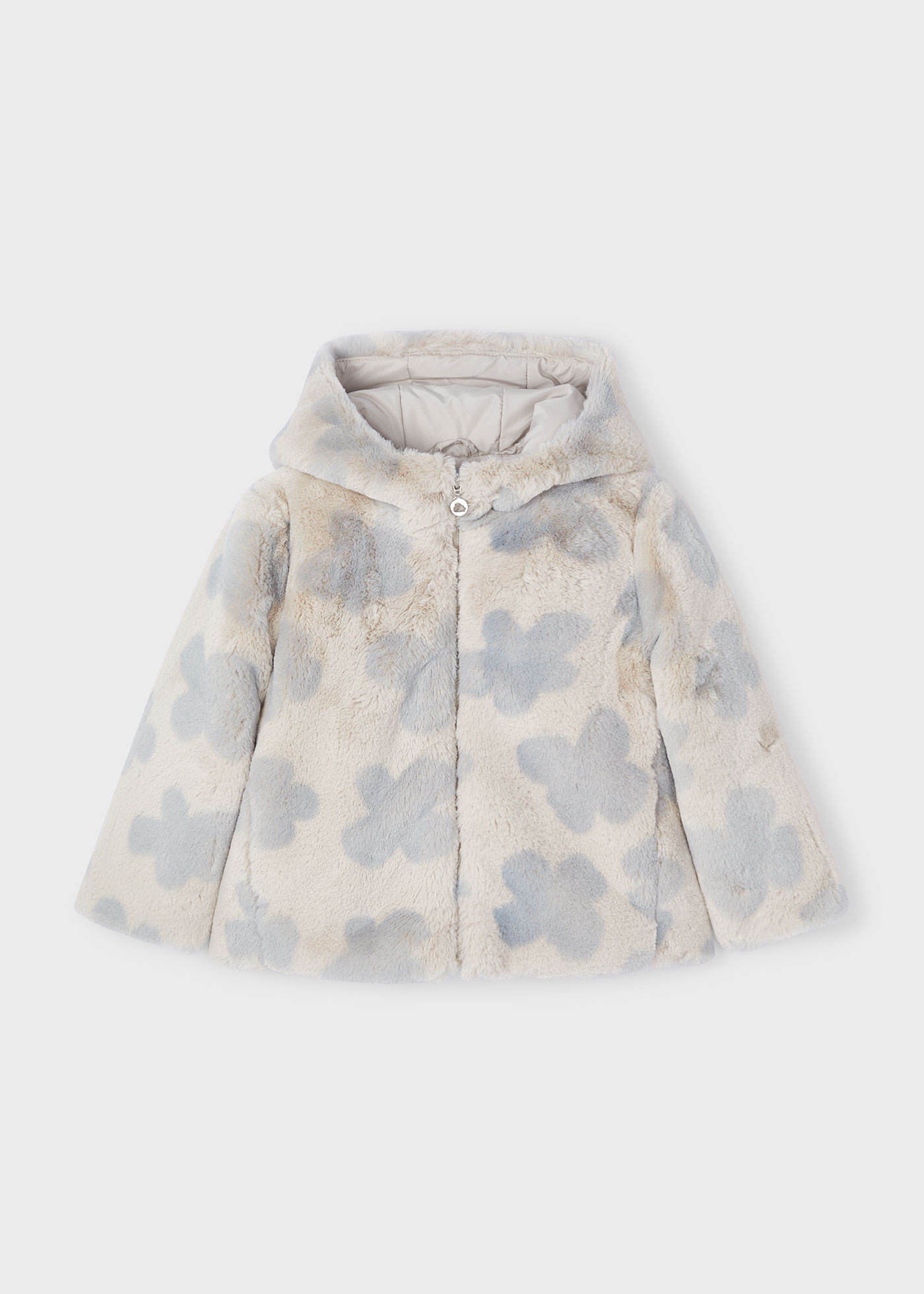 Capotto pellicciotto bambina
