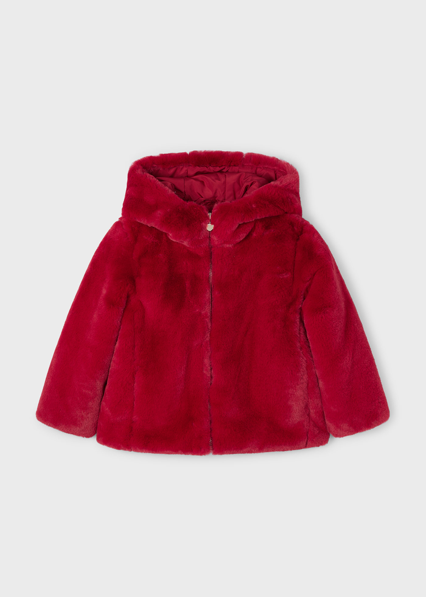 Capotto pellicciotto bambina