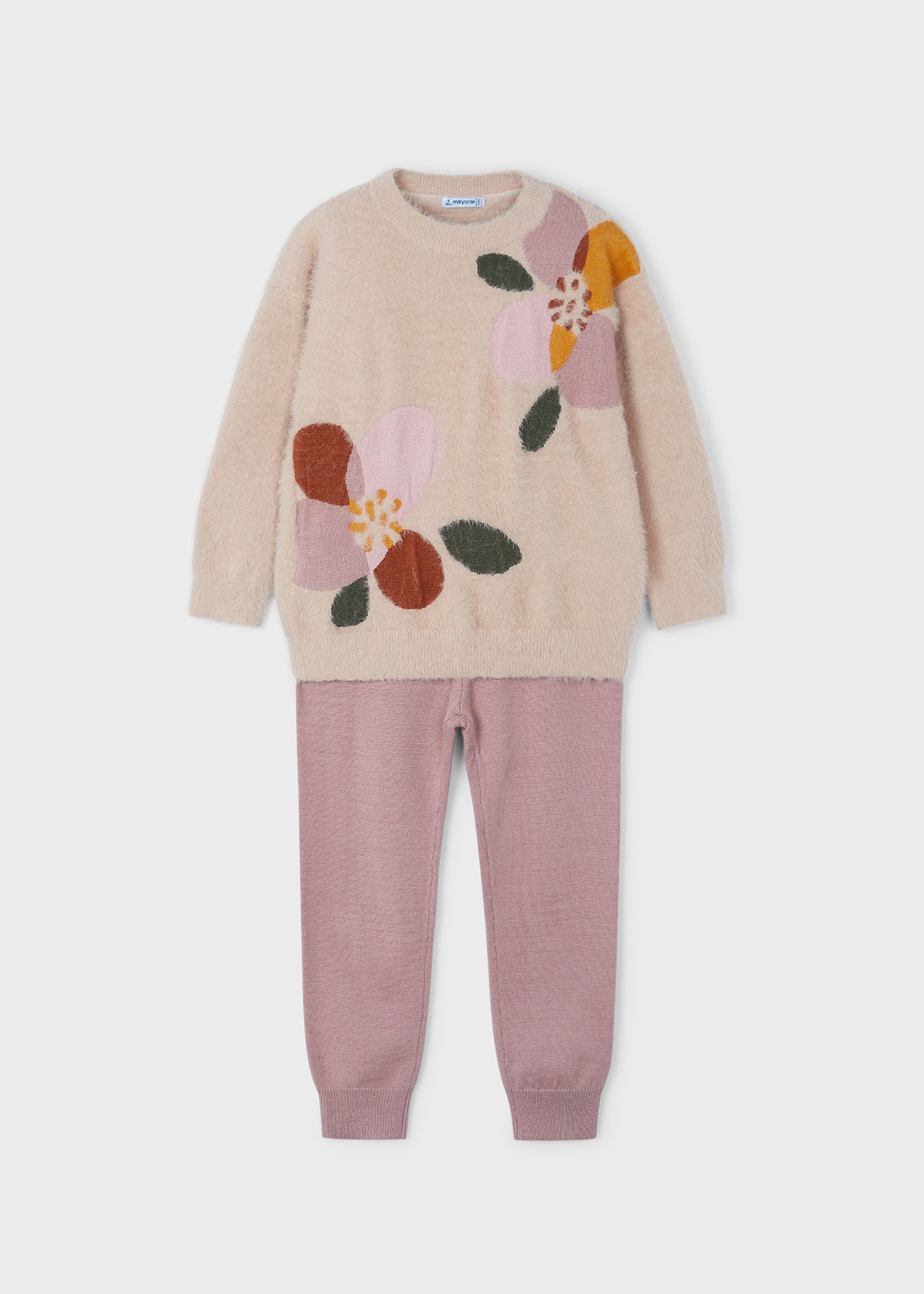 Girl Tricot Jumper and Trousers Set