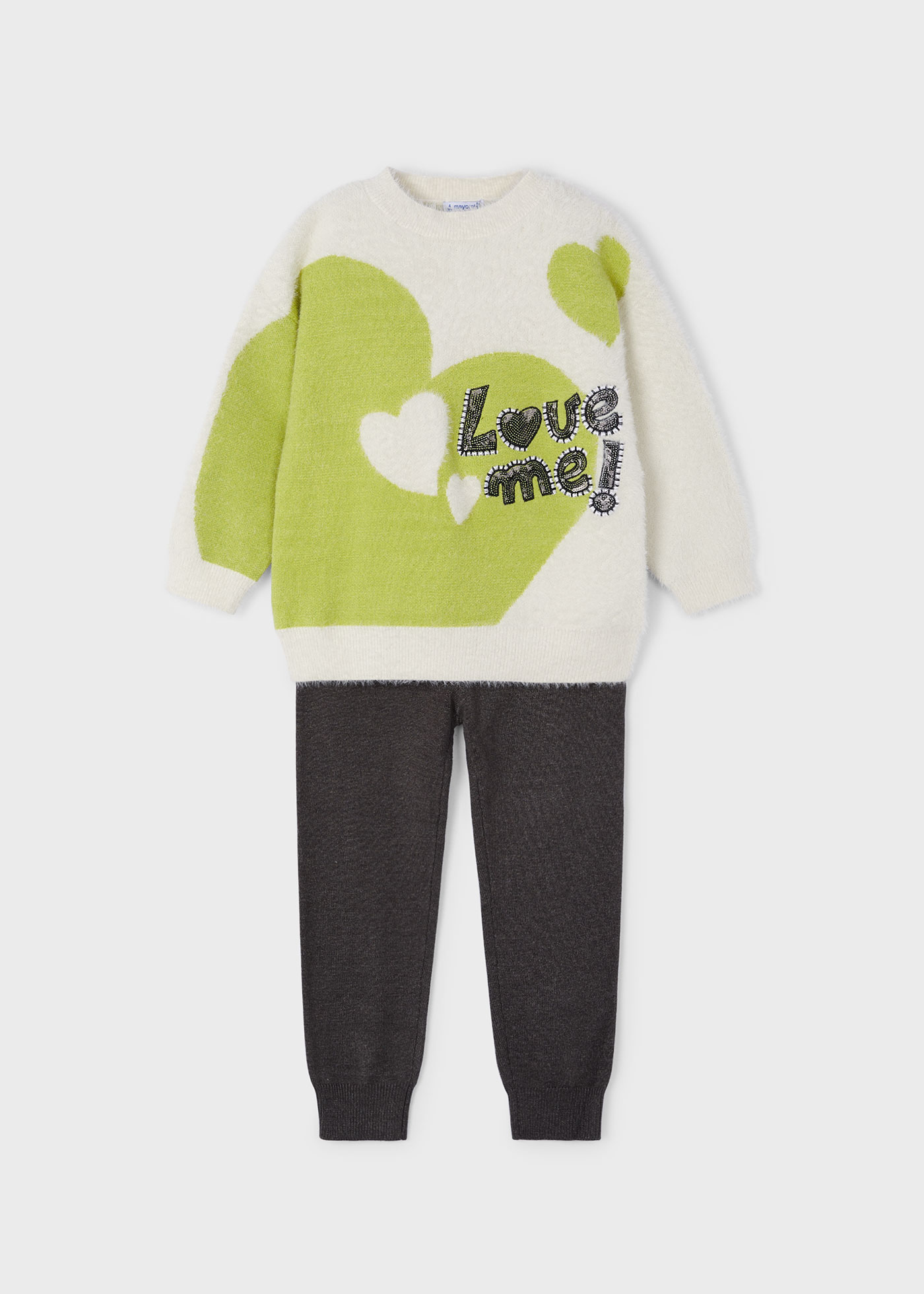 Girl Knit Sweater and Pants Set