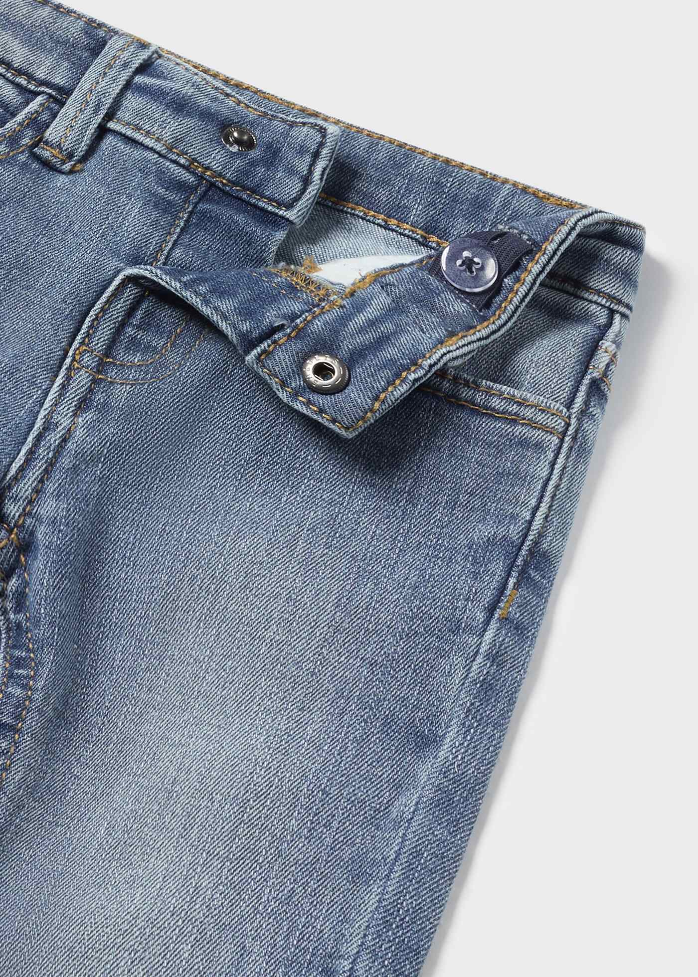 Pantalón denim básico bebé