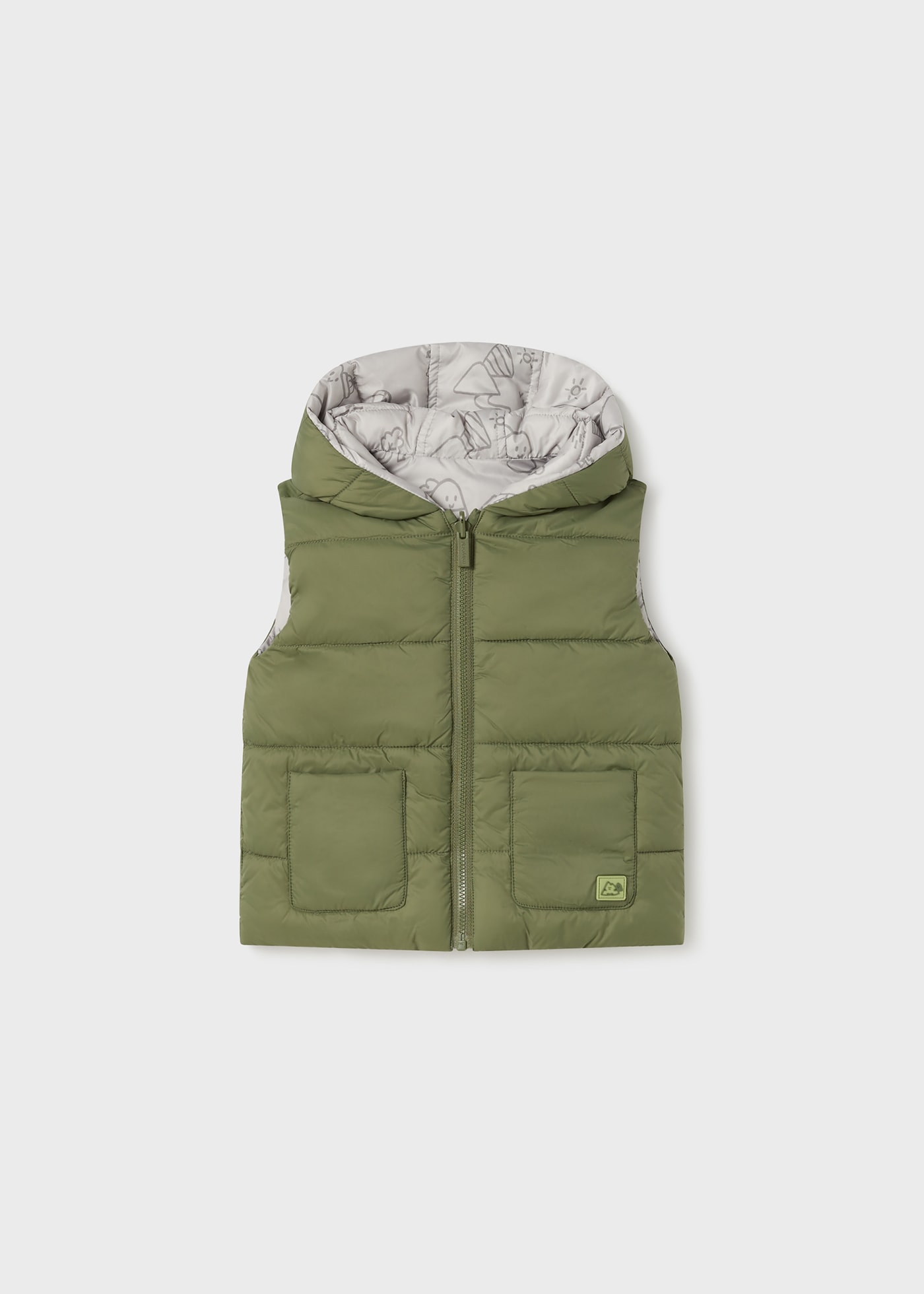 Gilet réversible matelassé bébé