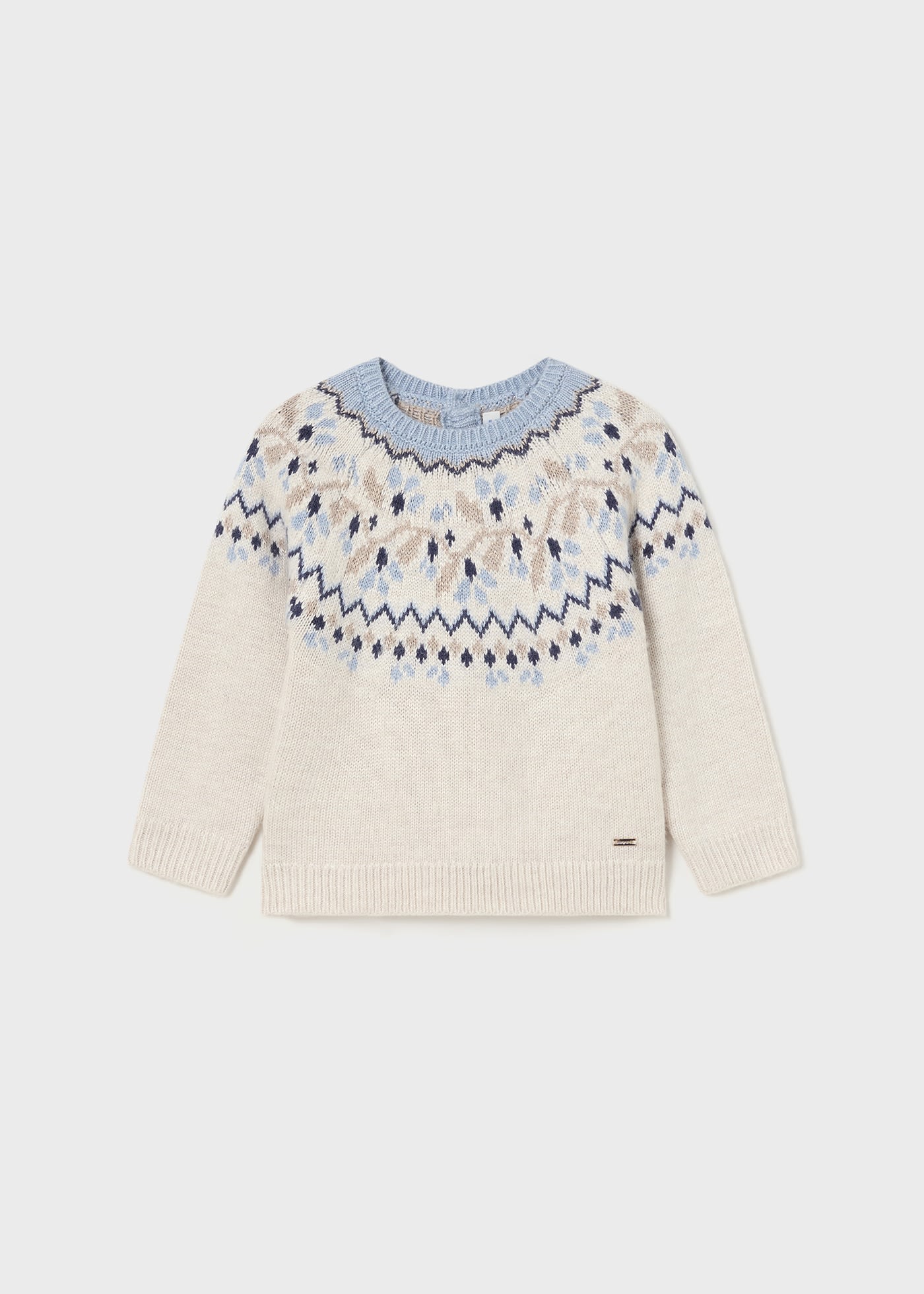 Pull à motif jacquard bébé