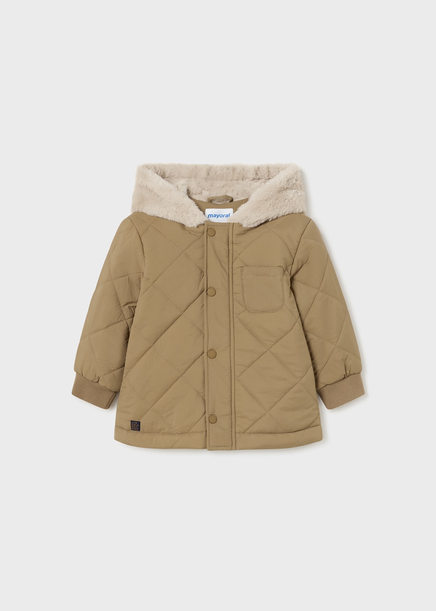 Jacke mit Fellmütze Baby