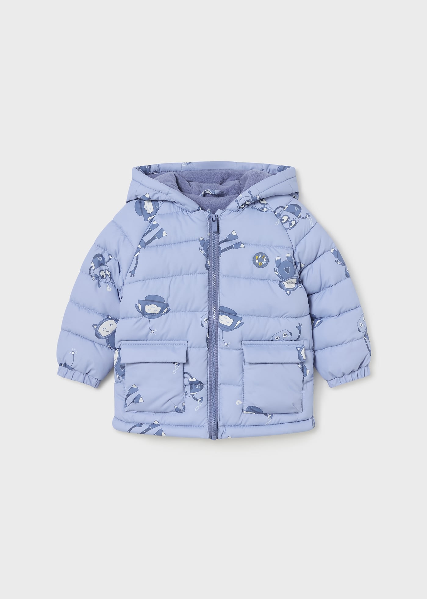 Veste matelassée imprimée bébé