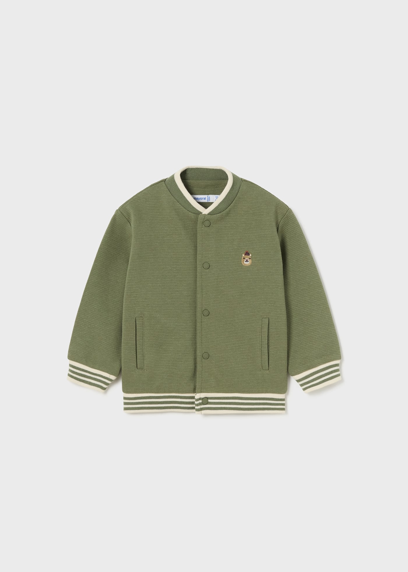Bluza niemowlęca w bejsbolowym stylu