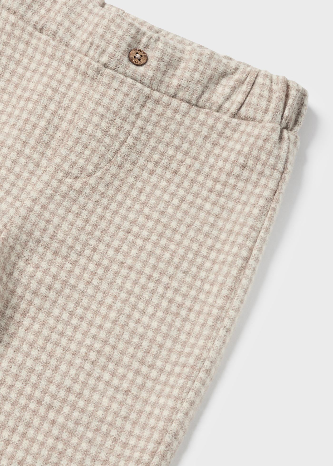 Pantalón jacquard bebé