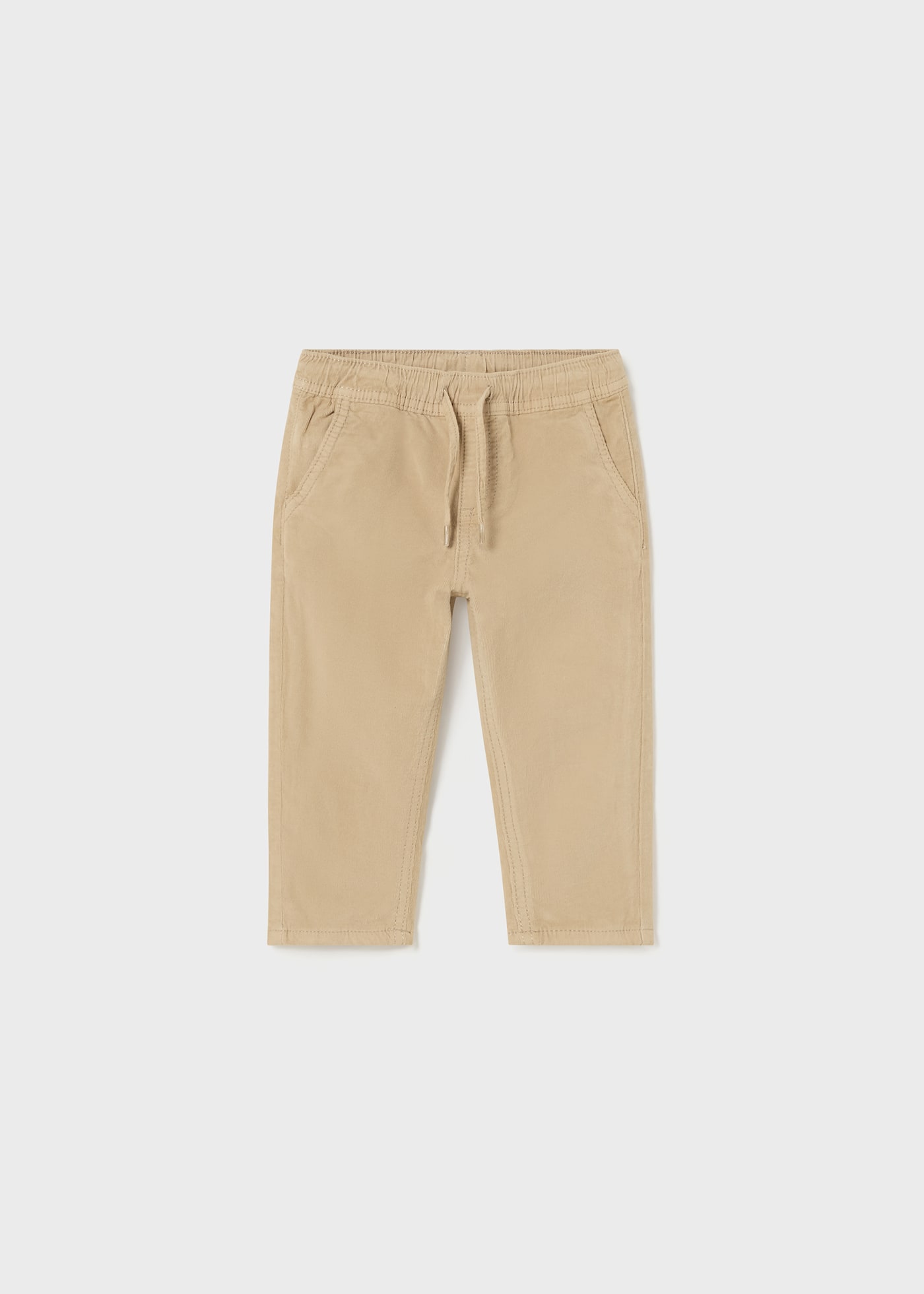 Pantalon jogger micro-velours côtelé bébé