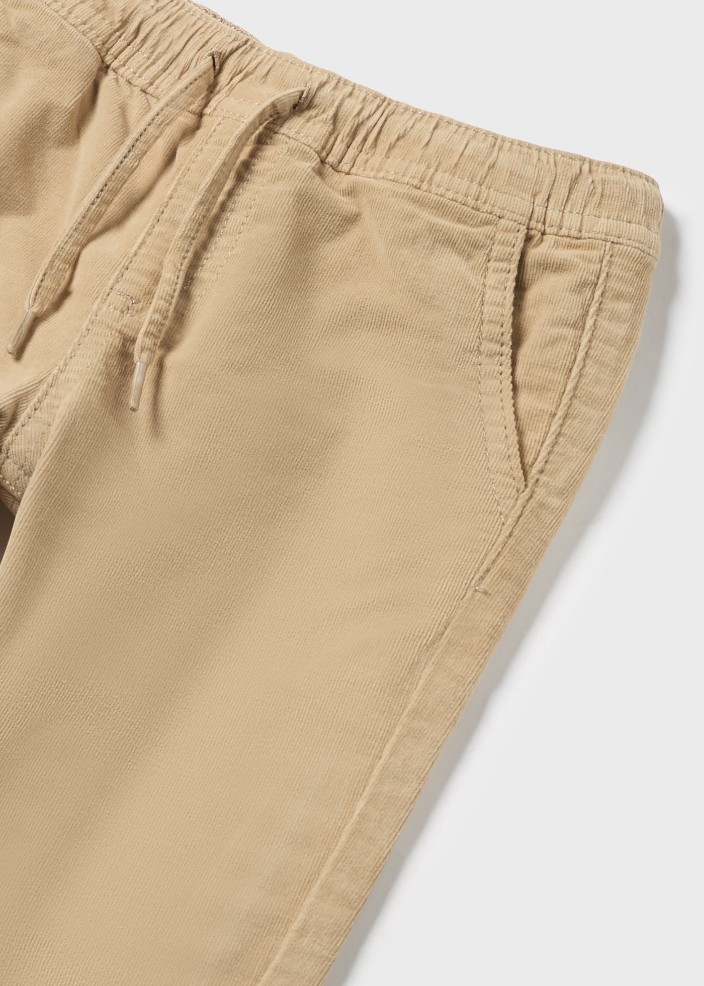 Pantalon jogger micro-velours côtelé bébé