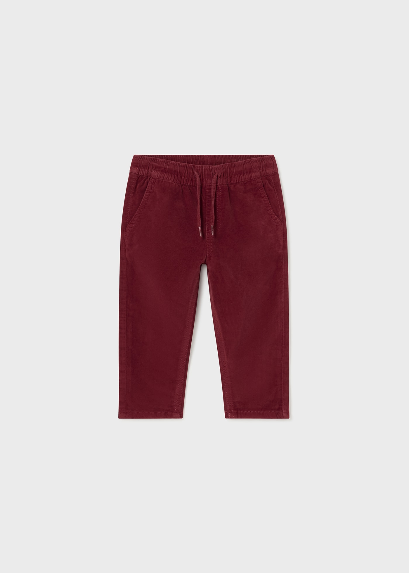 Pantalon jogger micro-velours côtelé bébé