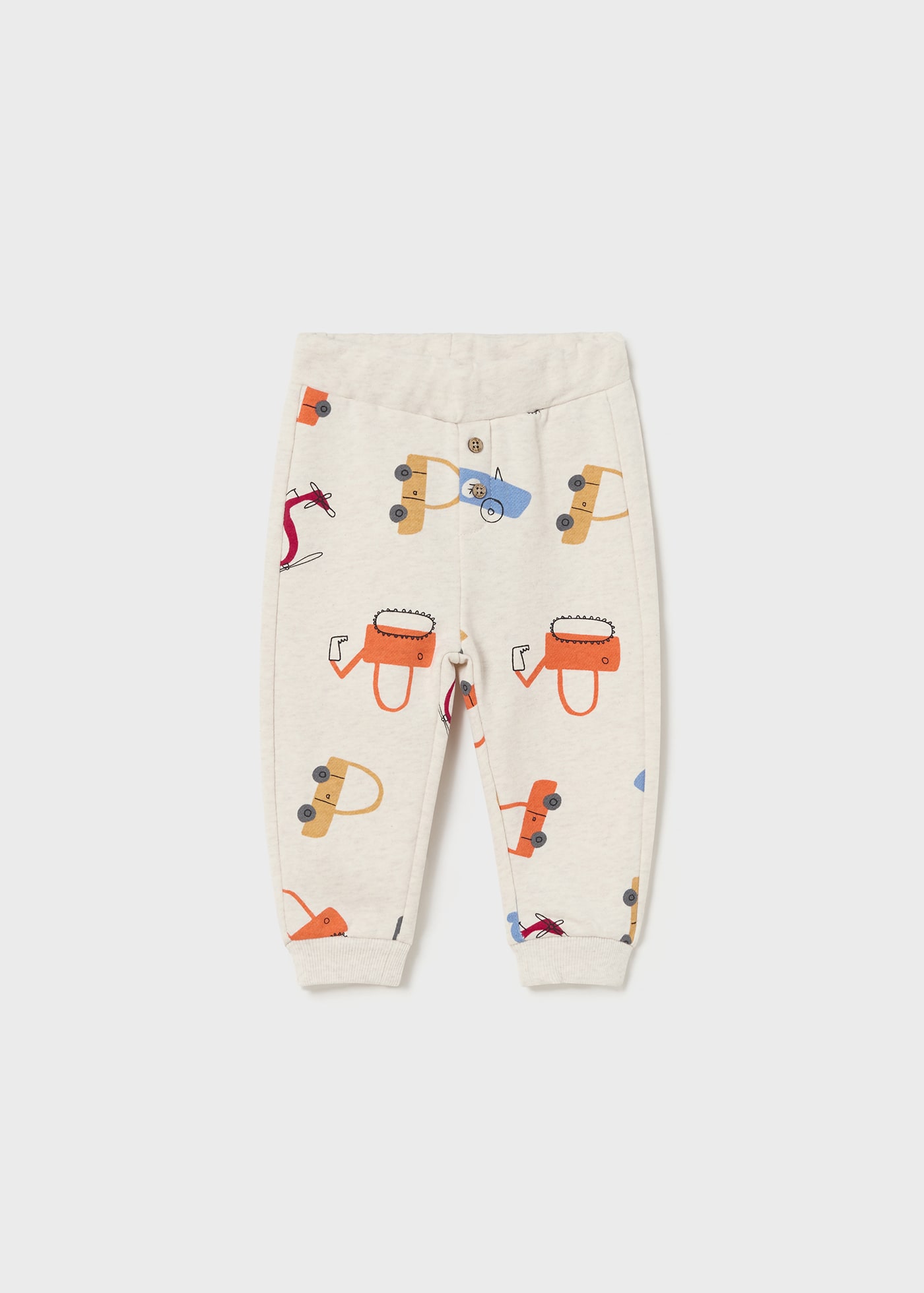 Pantalone sportivo stampato neonato