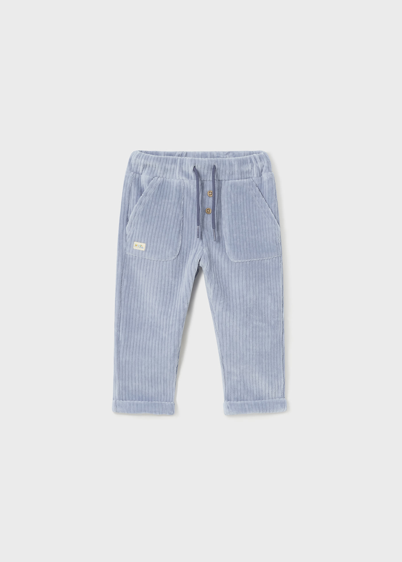 Pantalon jogger en velours côtelé bébé