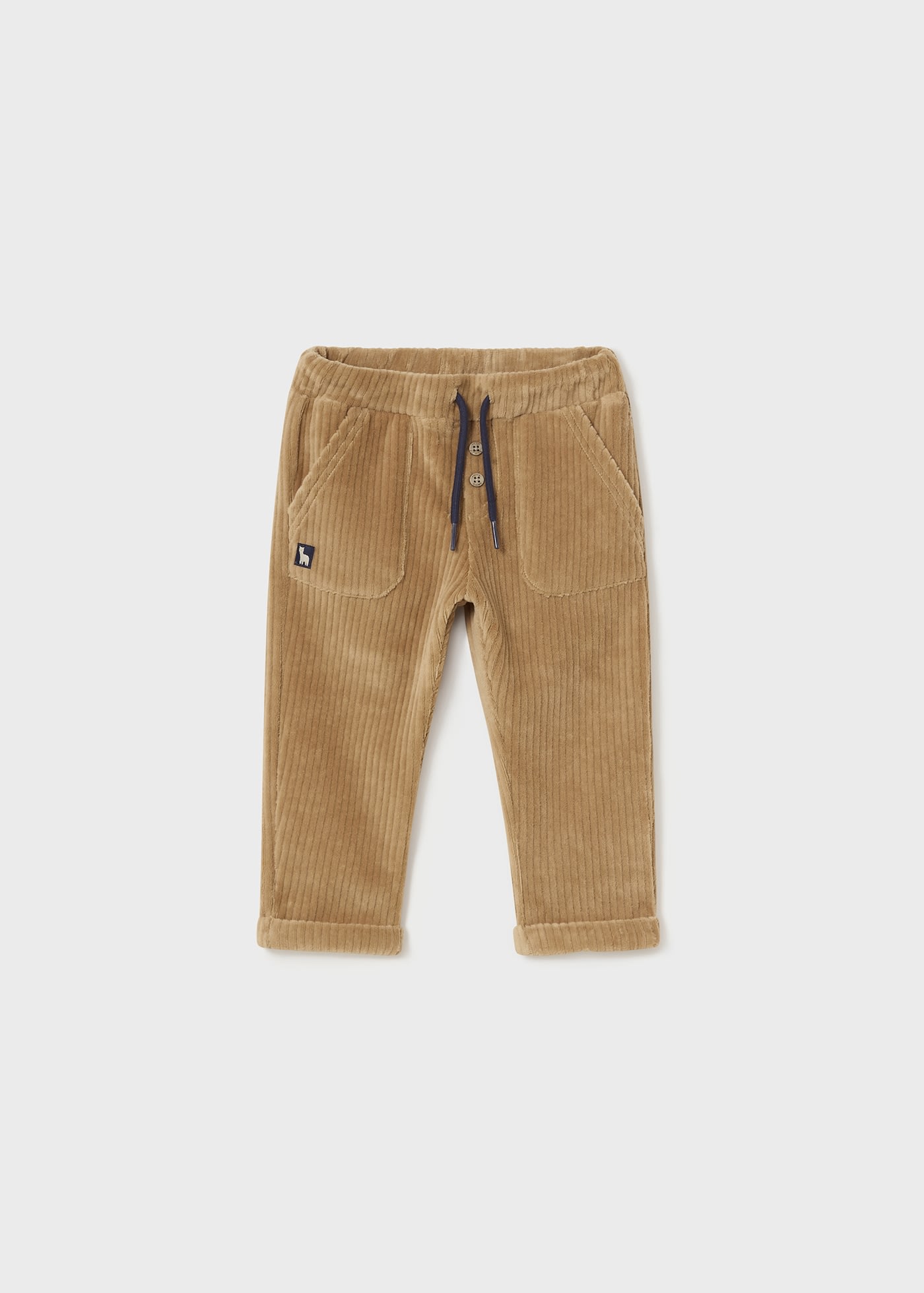 Pantalon jogger en velours côtelé bébé