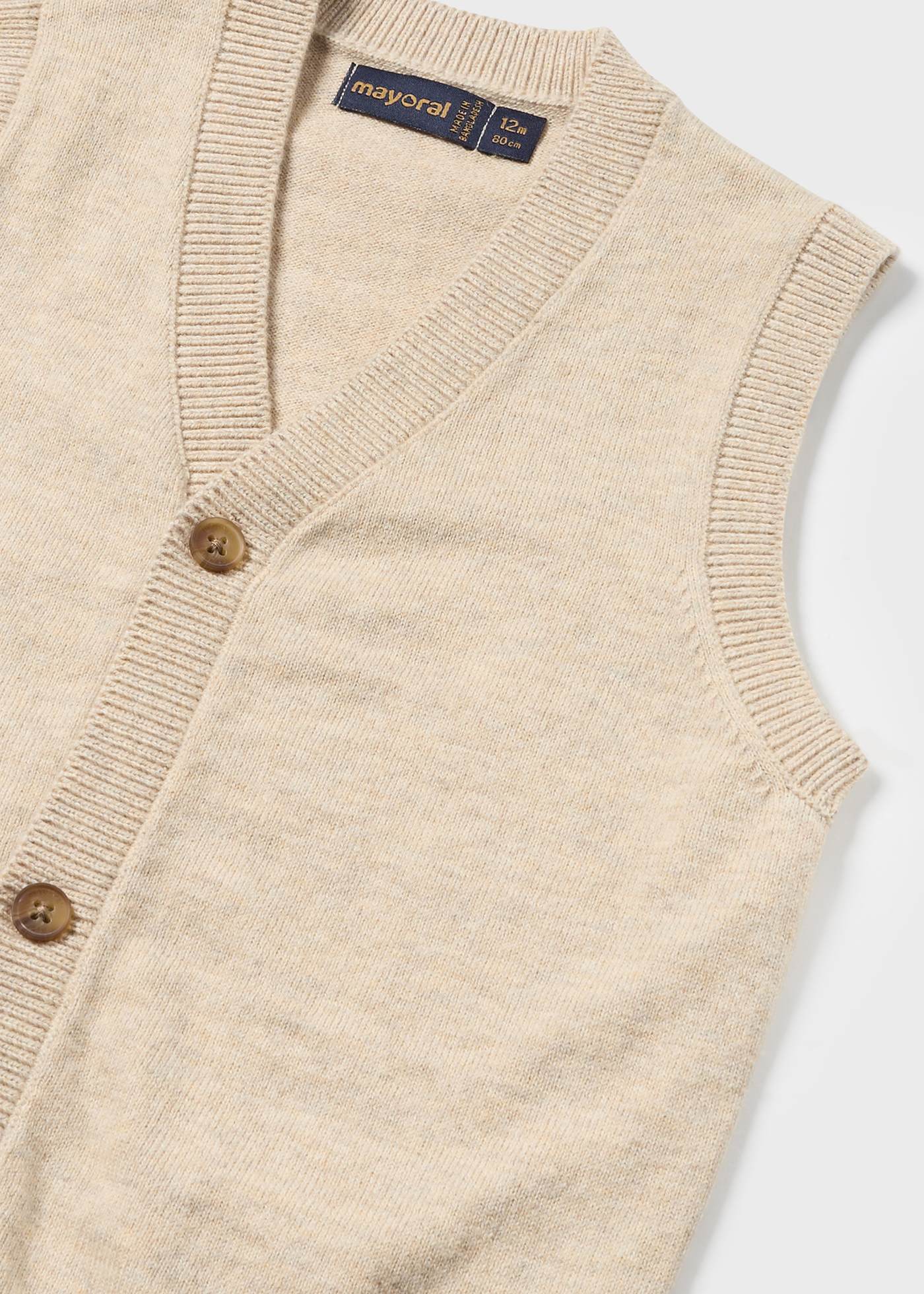 Vesta tricot bebe