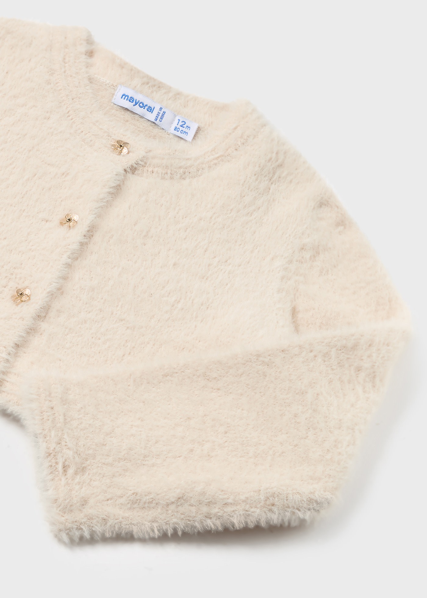 Baby Fur Tricot Cardigan