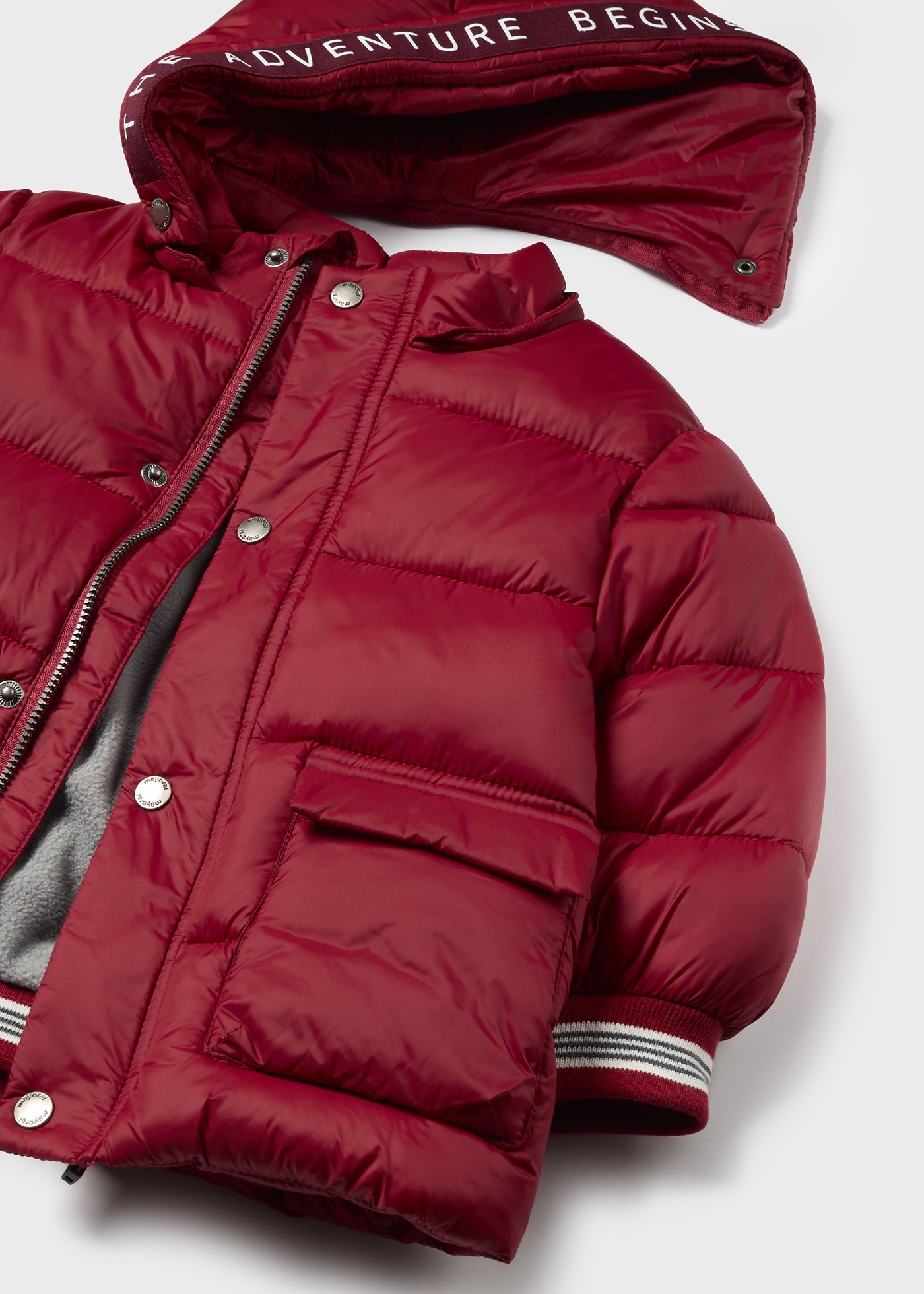 Winterjacke gesteppt Details Baby