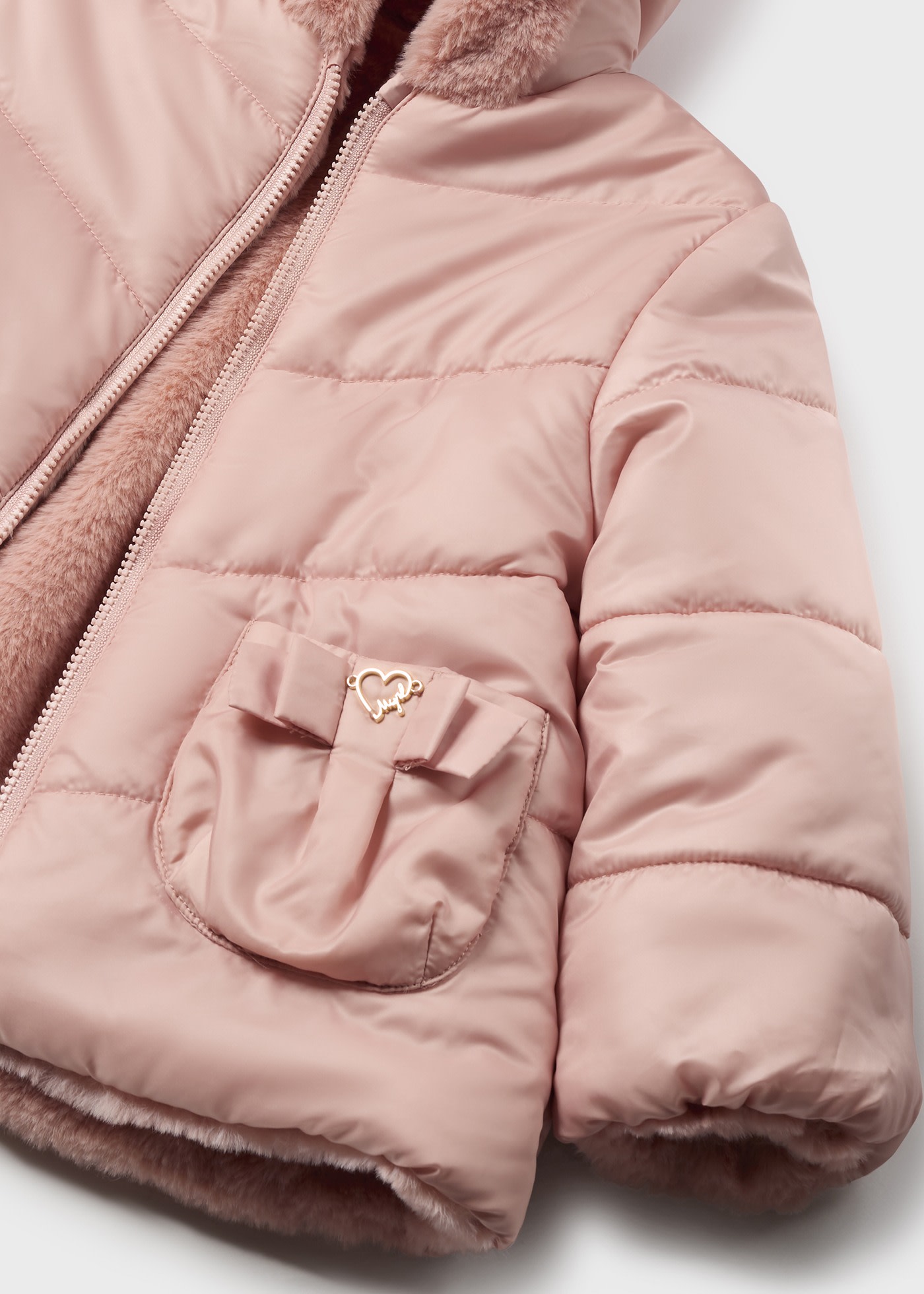 Manteau réversible bébé