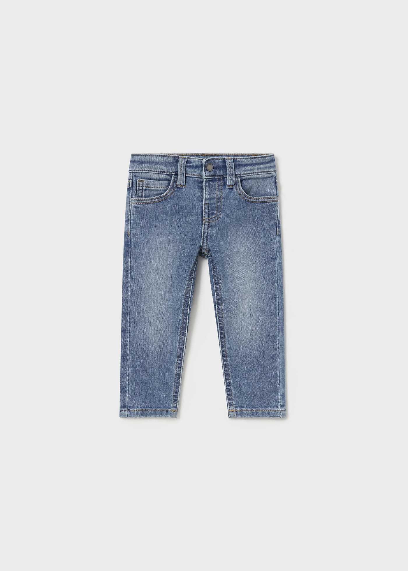 Pantalón denim básico bebé