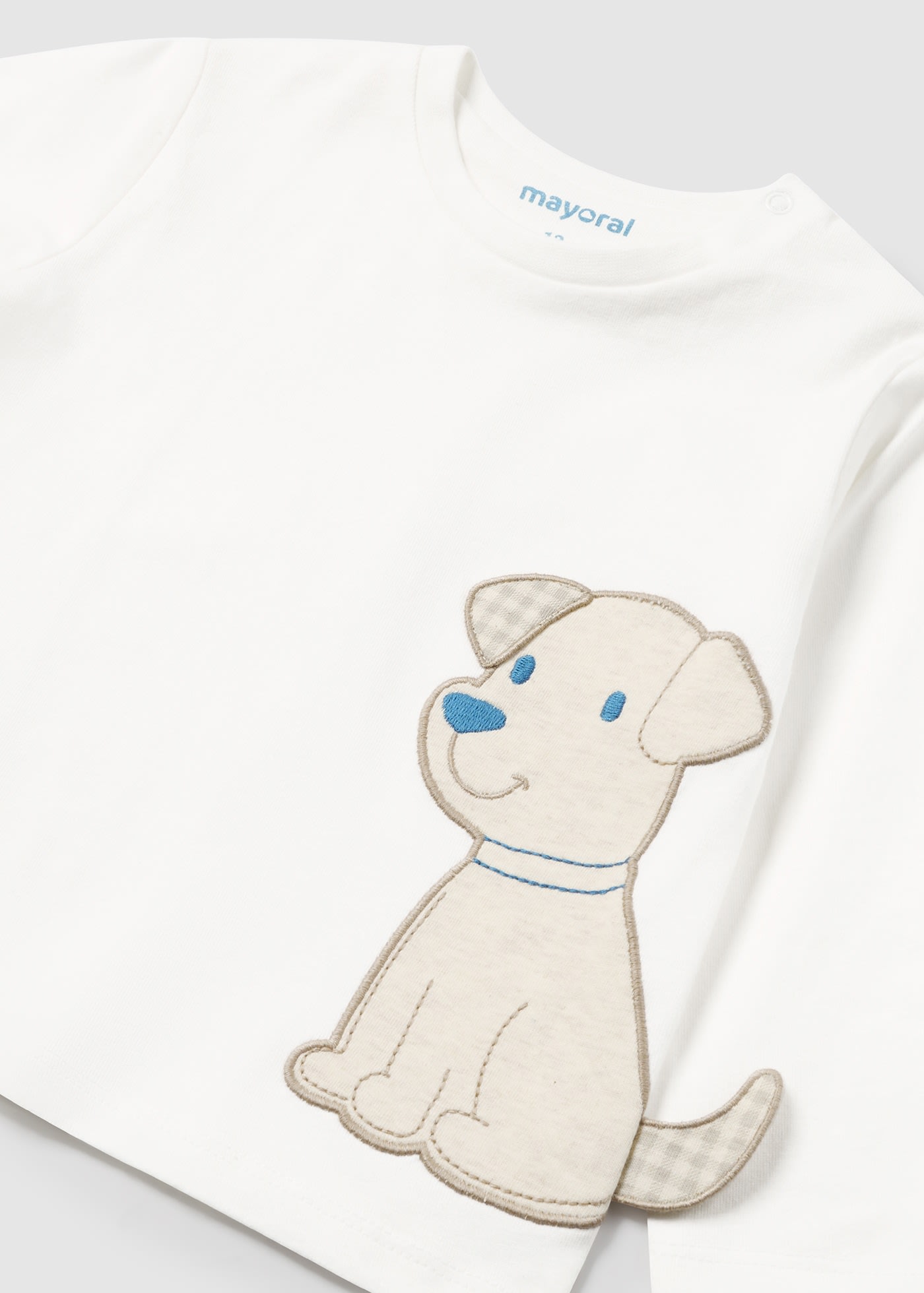 Camiseta interactiva perro bebé