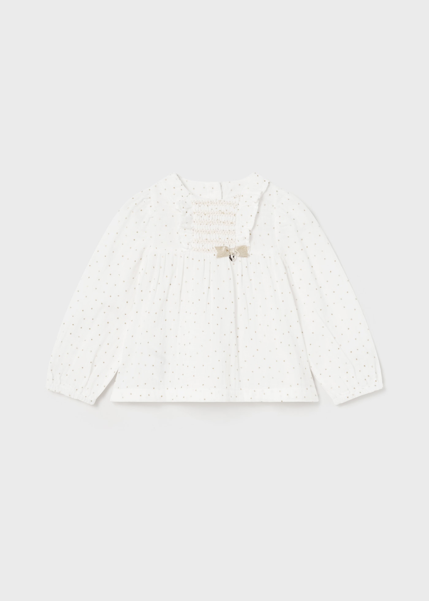 Blusa chiffon stampata neonata