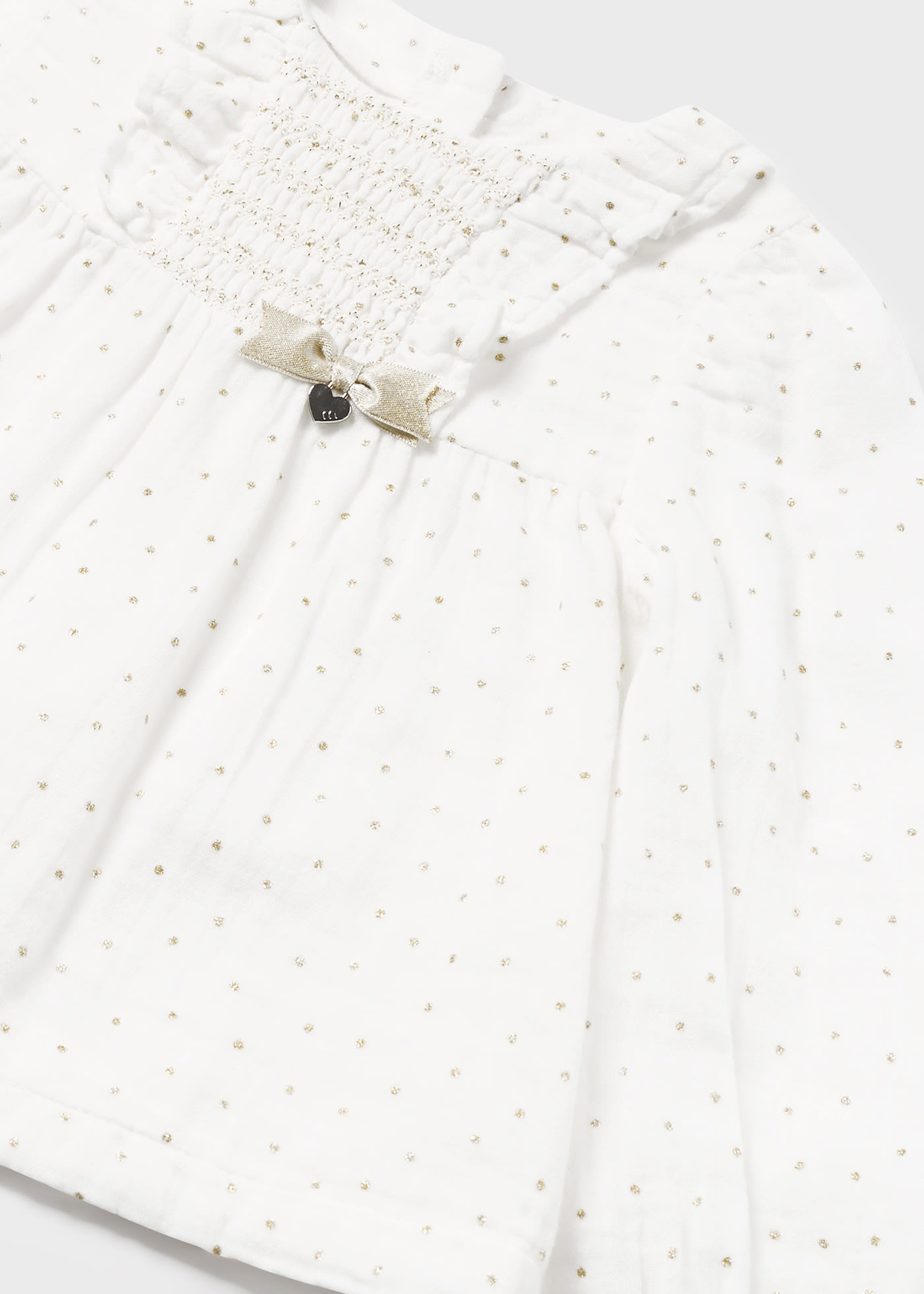 Blusa chiffon stampata neonata