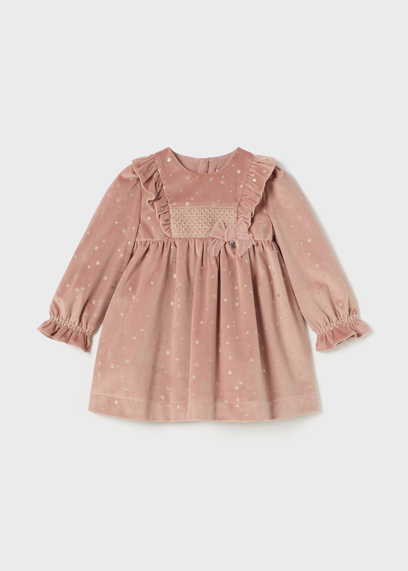 Robe en velours bébé