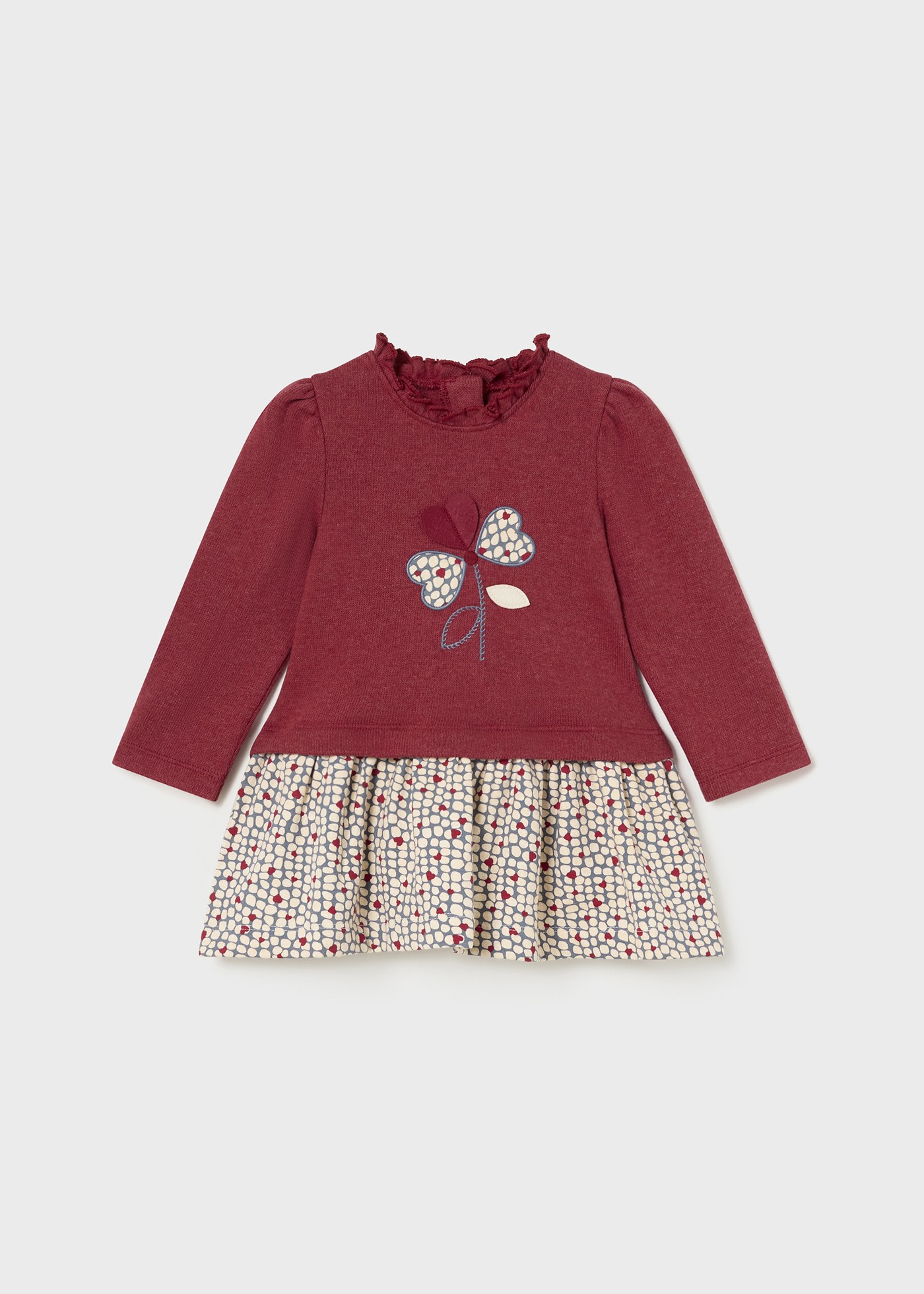 Vestito fiore neonata