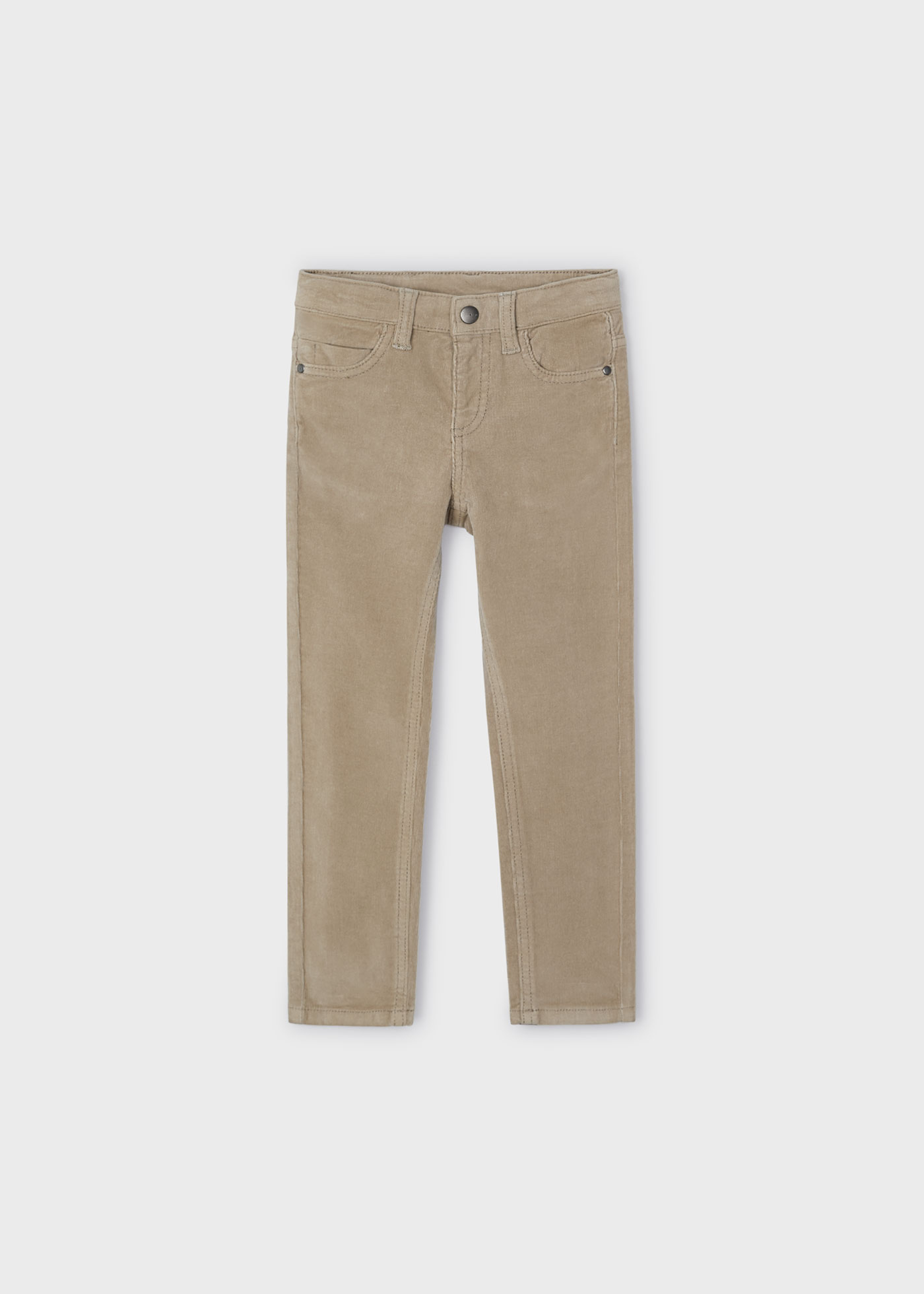 Boy Fitted Corduroy Trousers