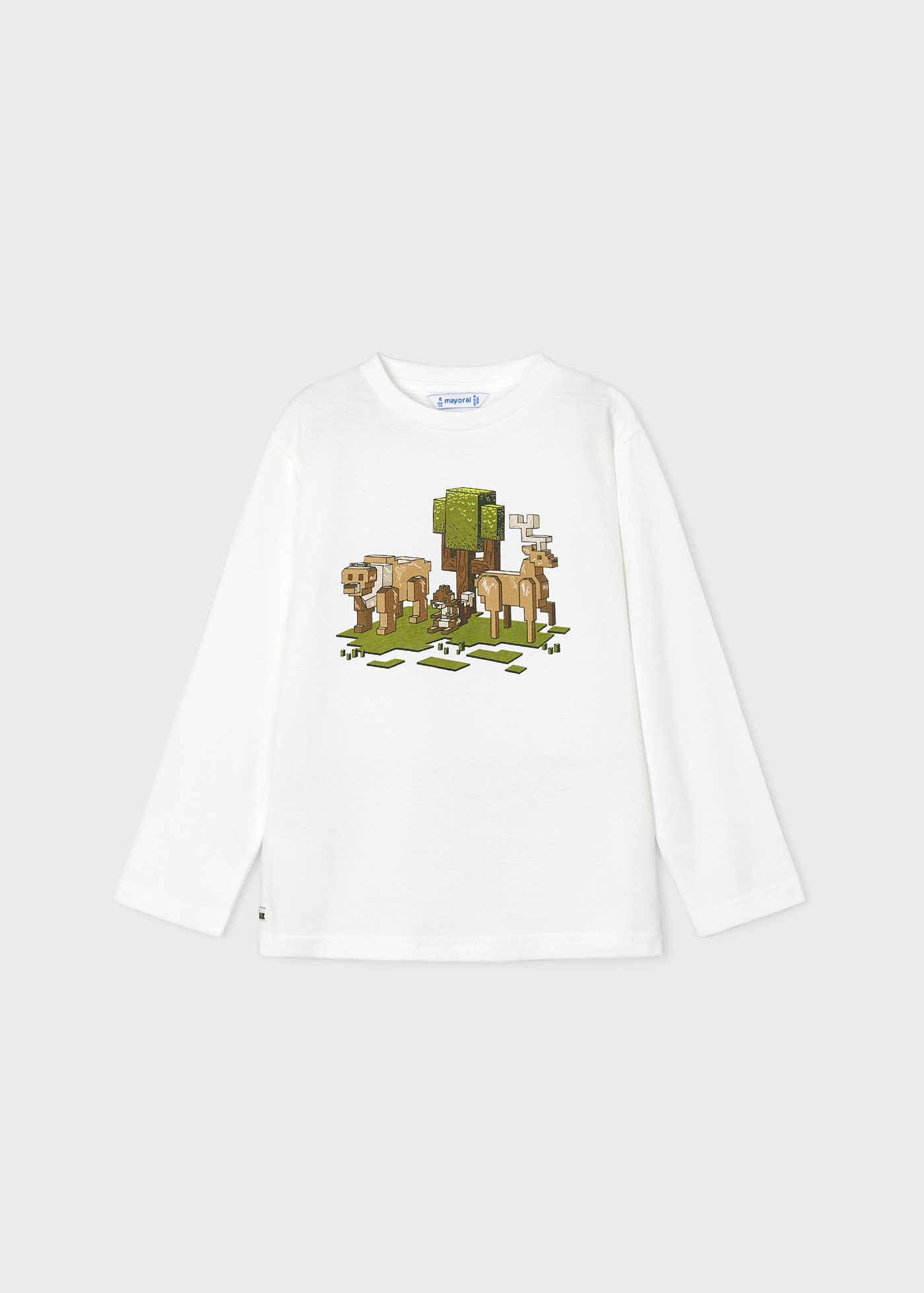 Boy Pixel Print T-Shirt