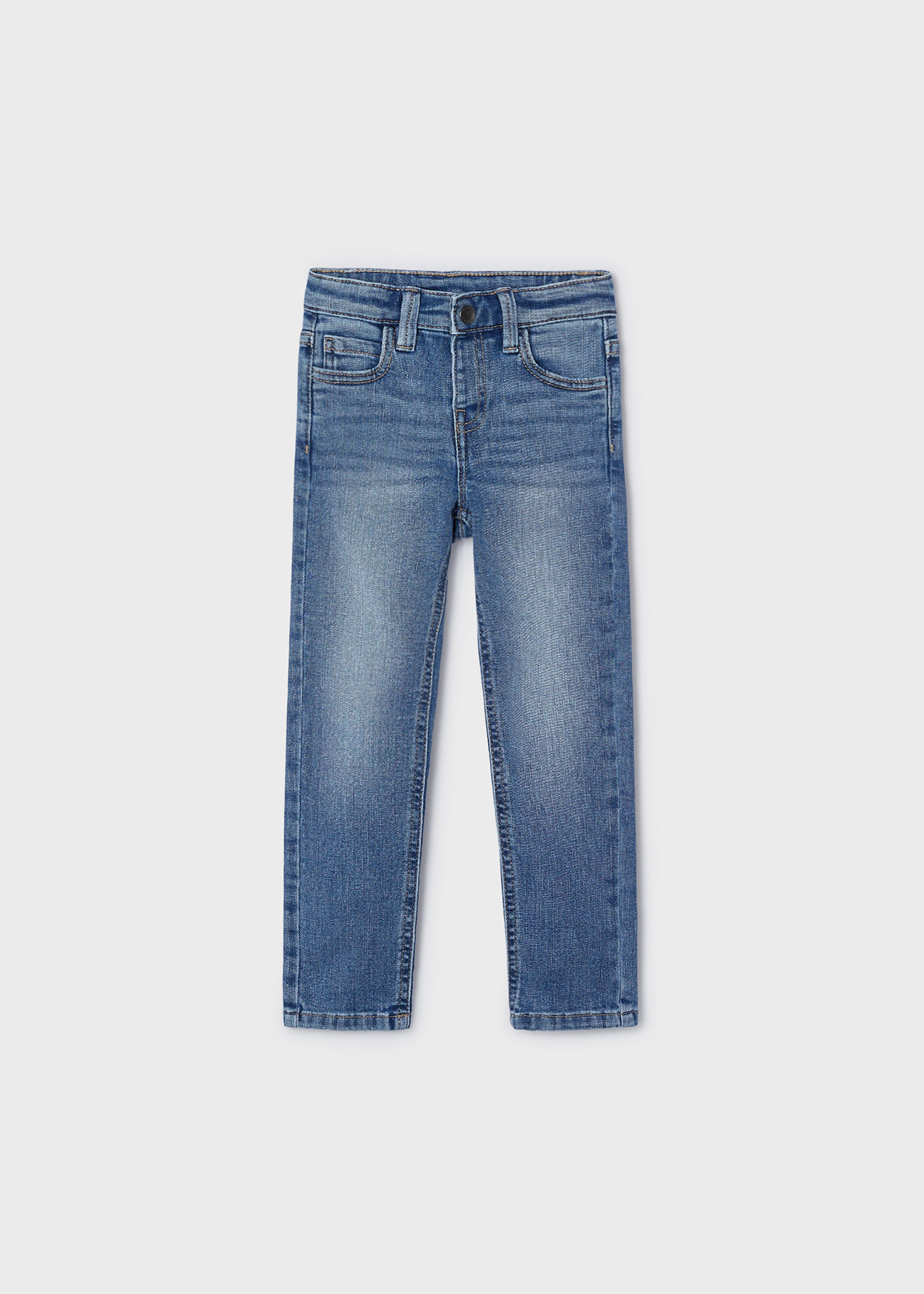 Boy Basic Fitted Jeans